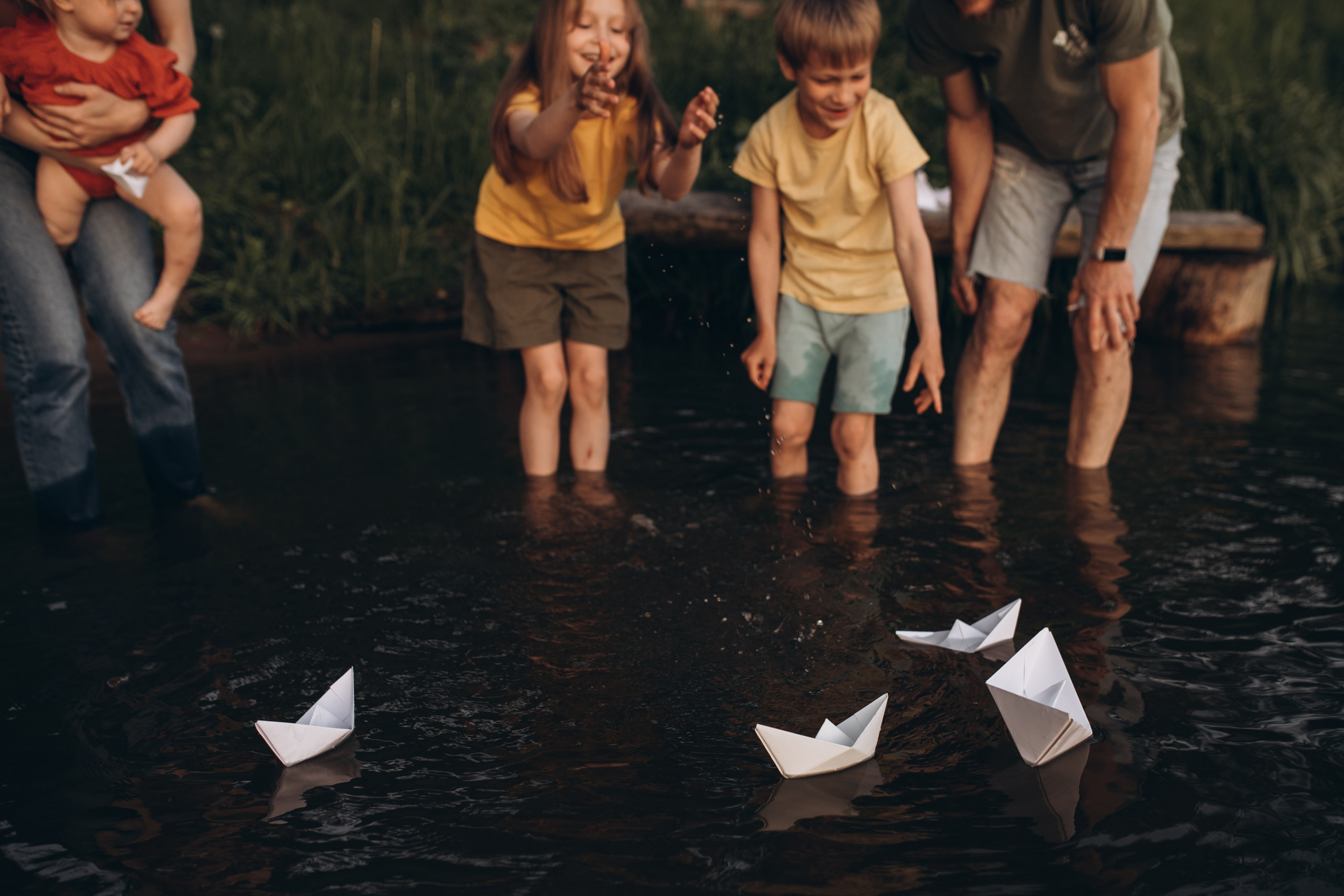 Саша, Петя, Маня, Веня и Яся. Фотограф Людмила Оюн