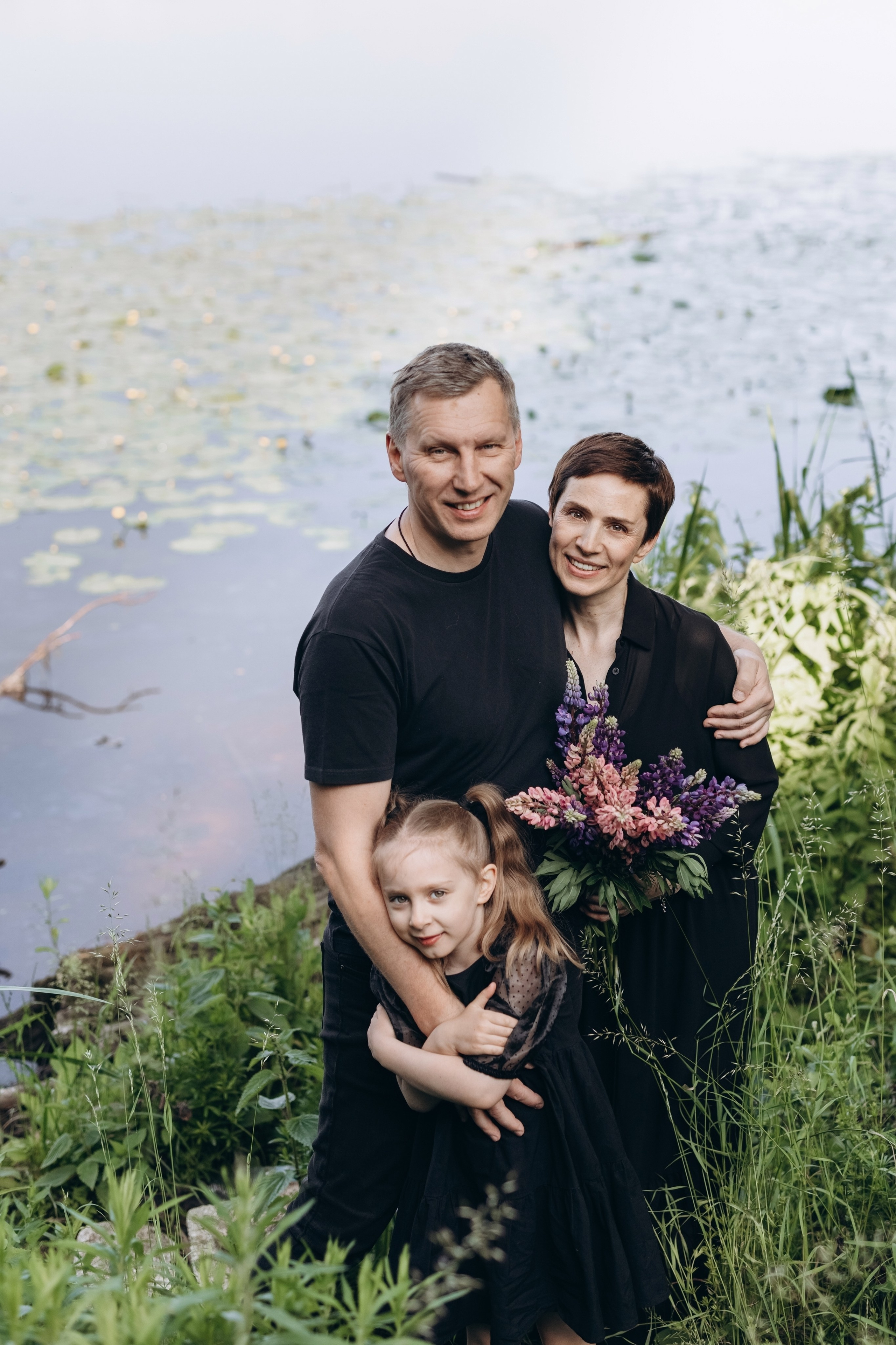 Паша, Женя, Маша. Фотограф Людмила Оюн