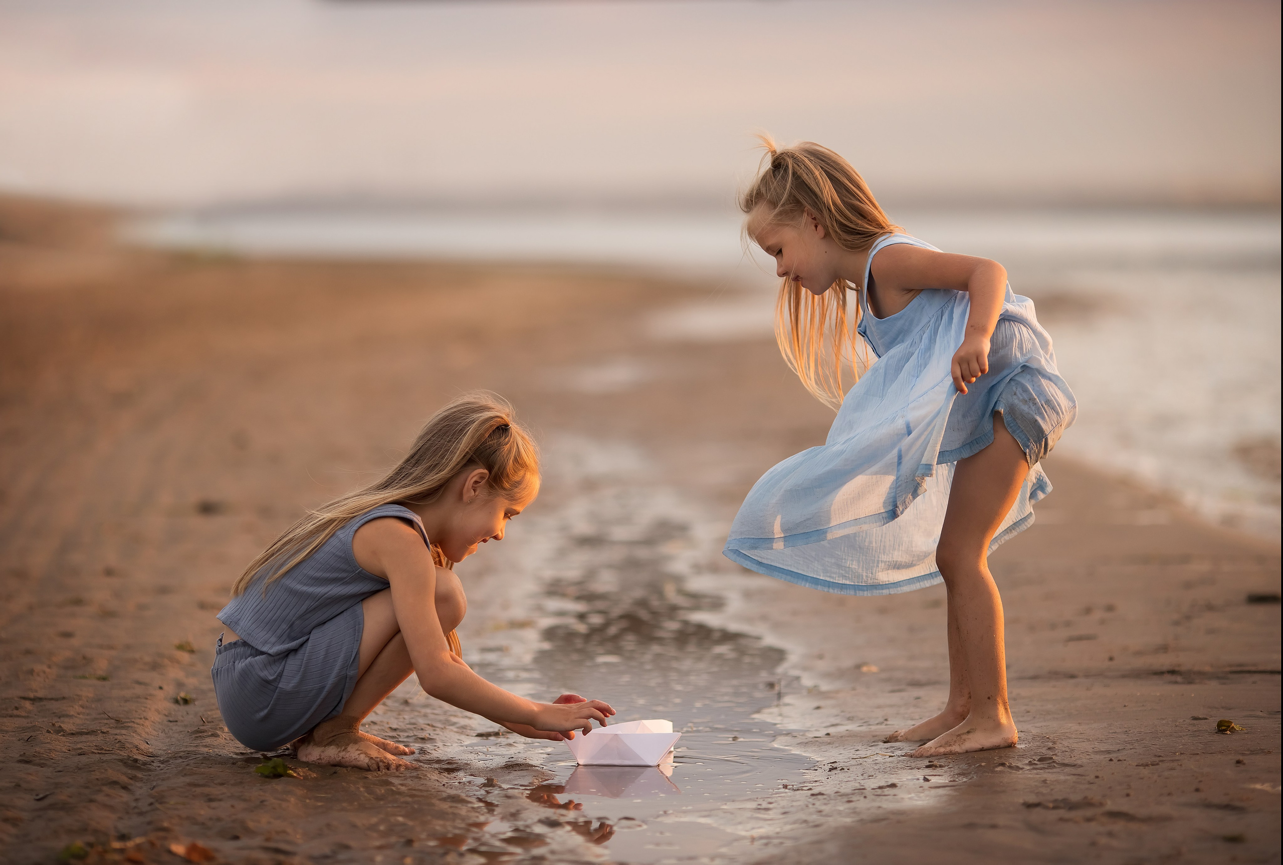 Босиком в закат. Семейный и детский фотограф в Саратове Полина Коткина