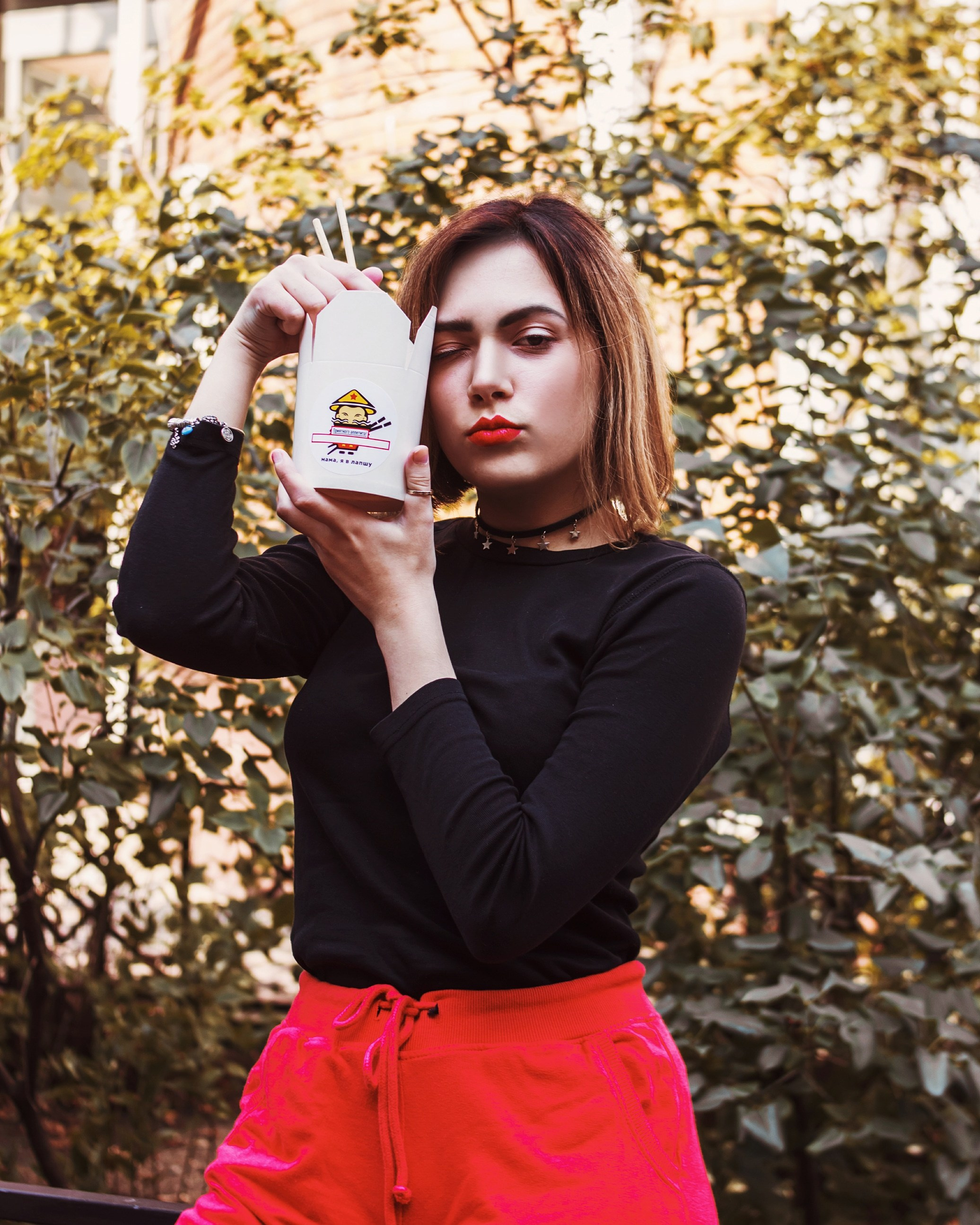 Мама, я в лапшу. Анна Мак, портретный и контент фотограф, Москва