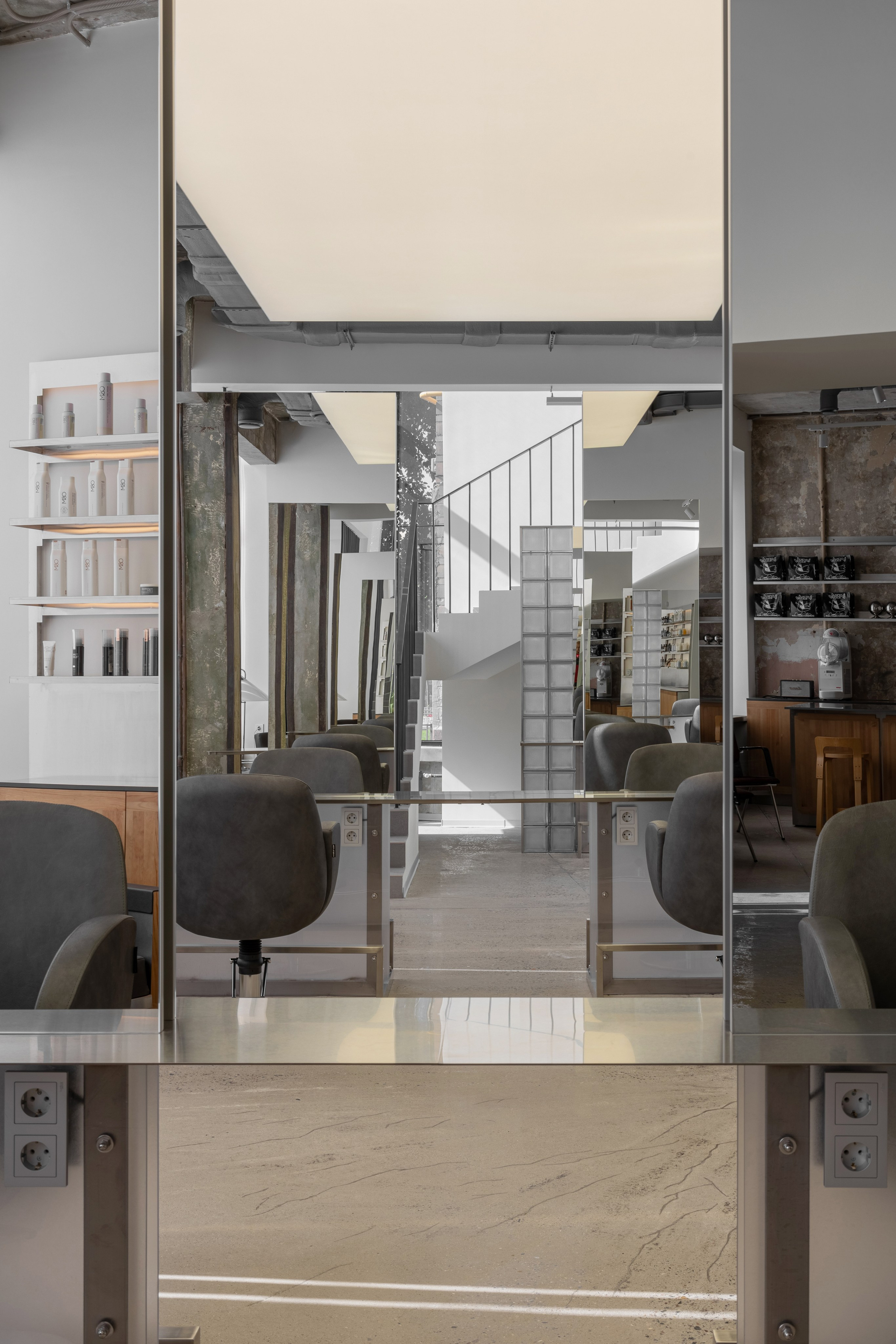 Парикмахерская Культура в Москве. Интерьерный фотограф в Нижнем Новгороде и Москве Владимир Гудков