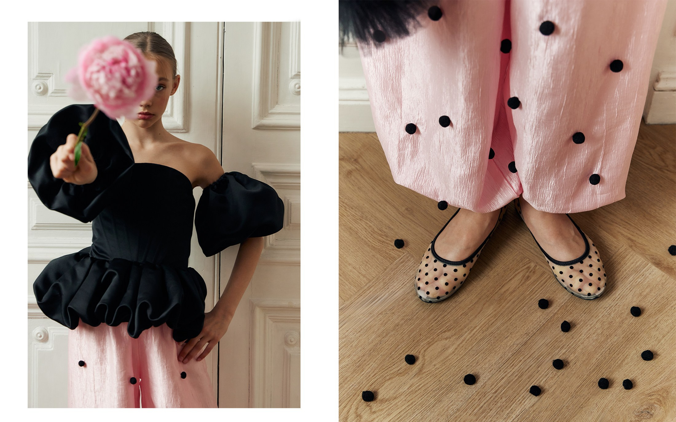 Peony съемка для бренда детской одежды. Фотограф в Санкт-Петербурге и Москве