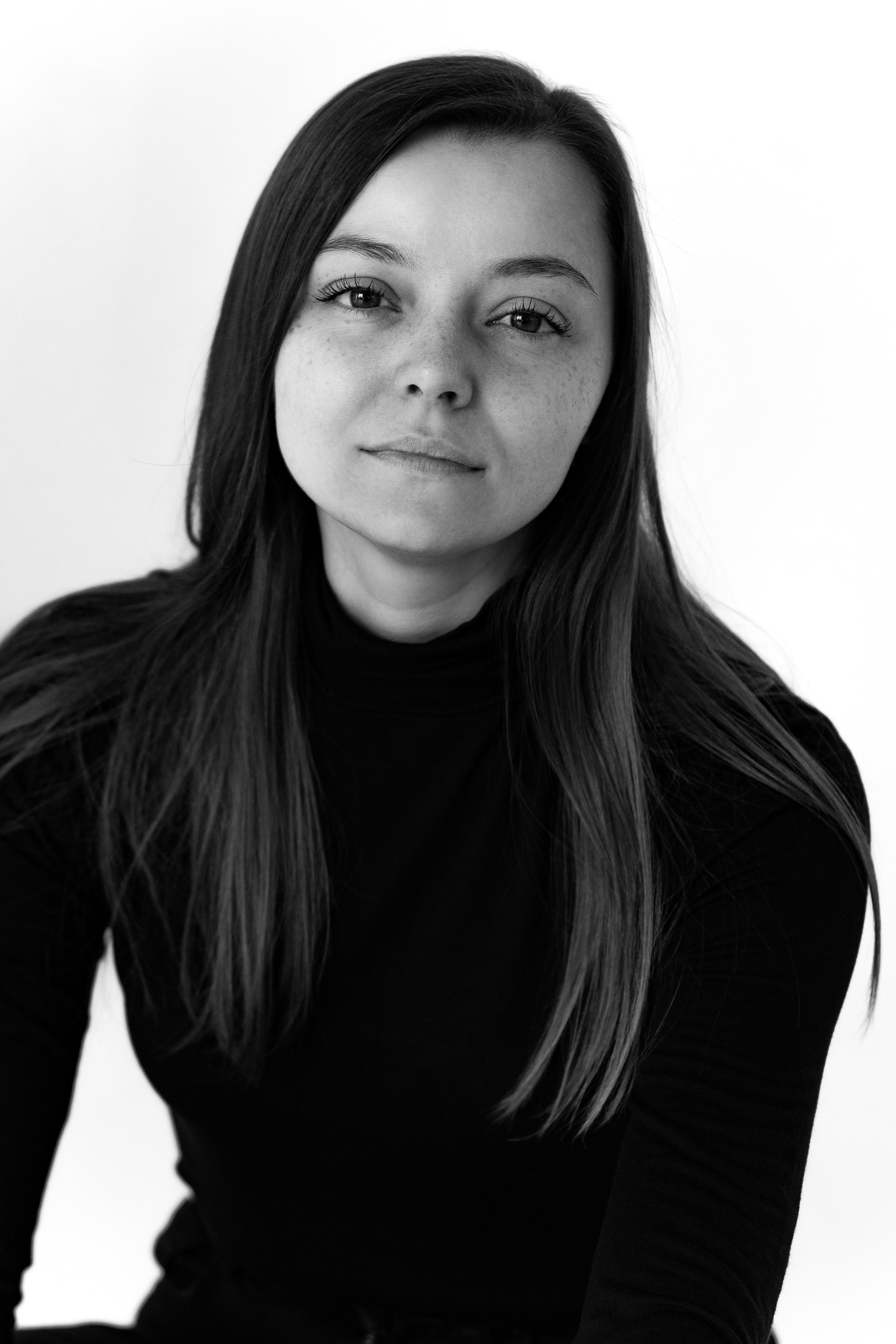 Алина. Классический чб портрет. Фотограф в Челябинске Любовь Денисенко