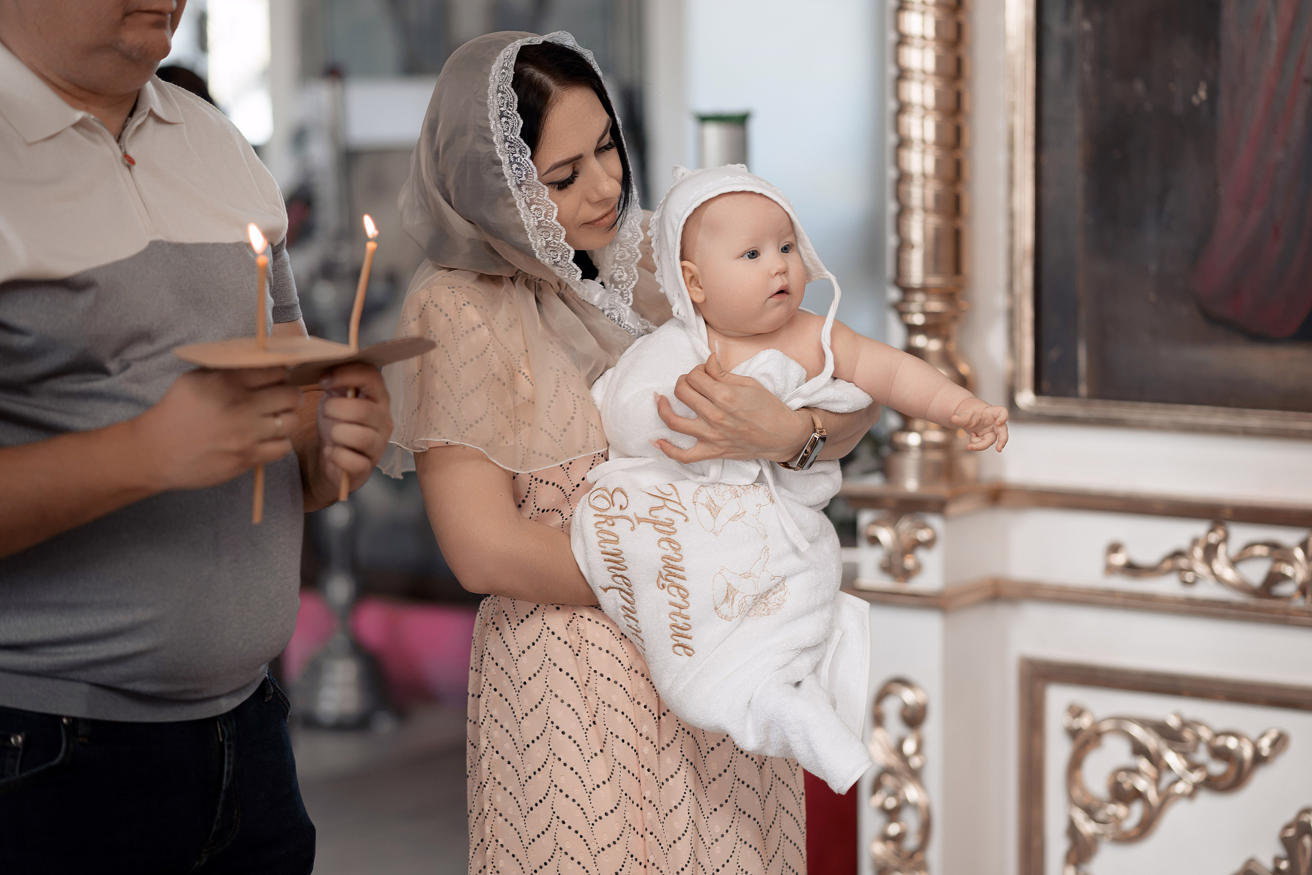 Крещение Екатнрины. Свадебный фотограф Белгород Валуйки Старый Оскол Воронеж