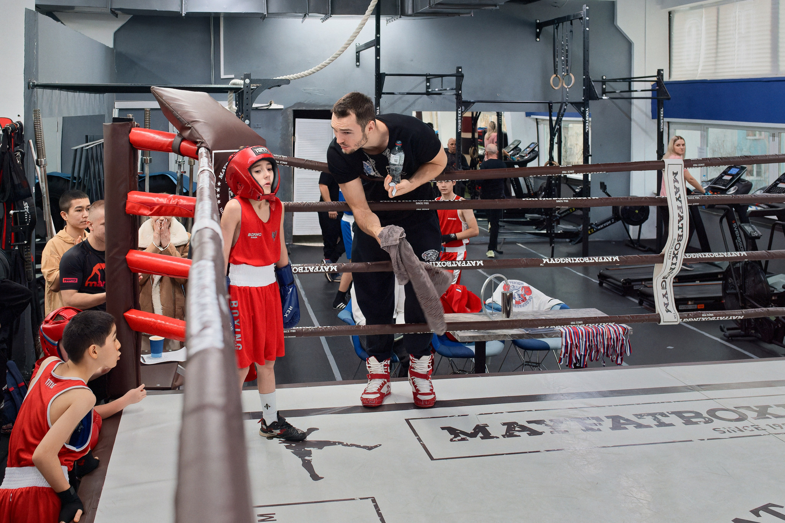 «Открытый ринг» в школе бокса Сергея Майфата. Зеленоград, 12.11.2023 г. Фотограф Никифоров-Гордеев Сергей. Москва и МО