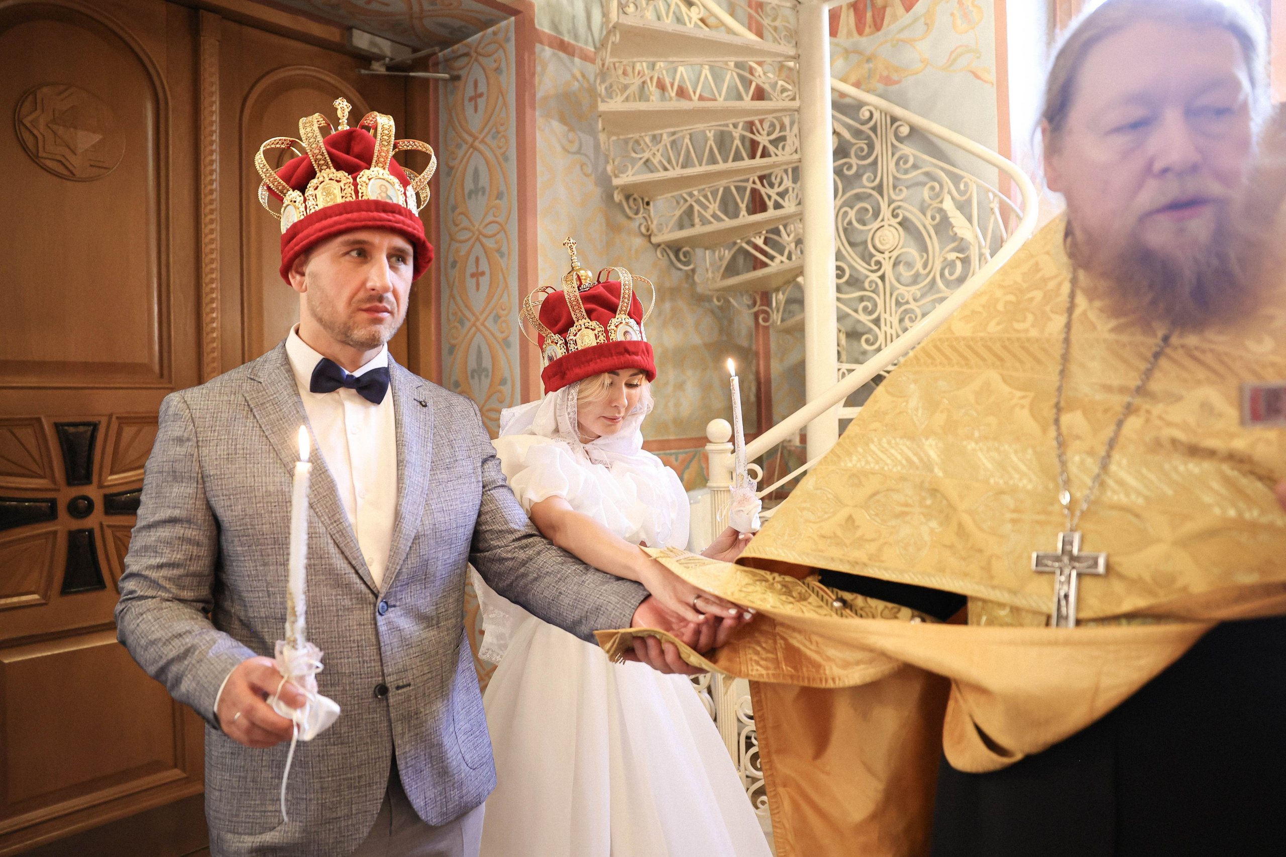 ВЕНЧАНИЕ. Свадебный, репортажный, фотограф Москва и Московская область