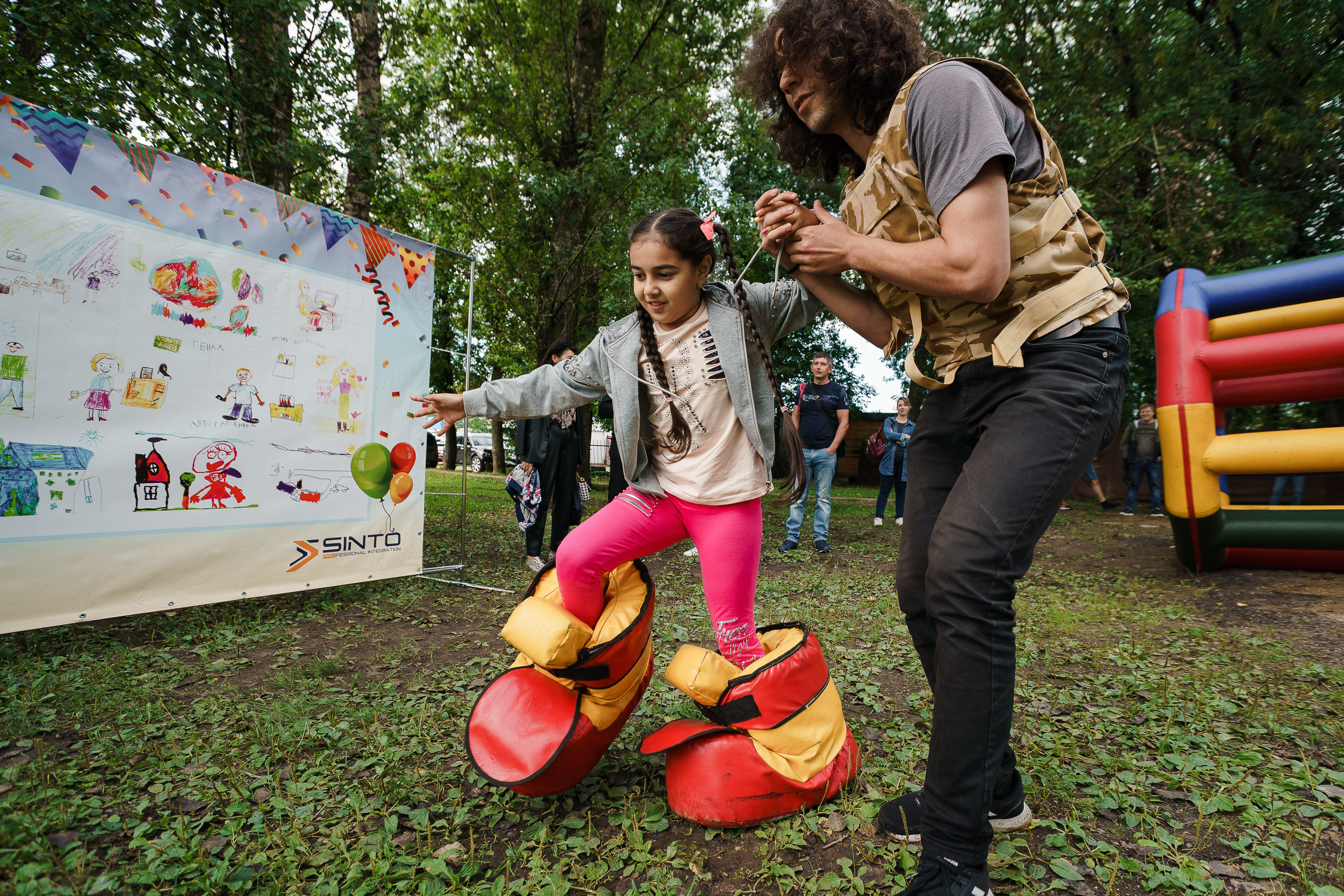 Детский праздник — компания СИНТО. Репортажный фотограф Сергей Сажин г. Ярославль