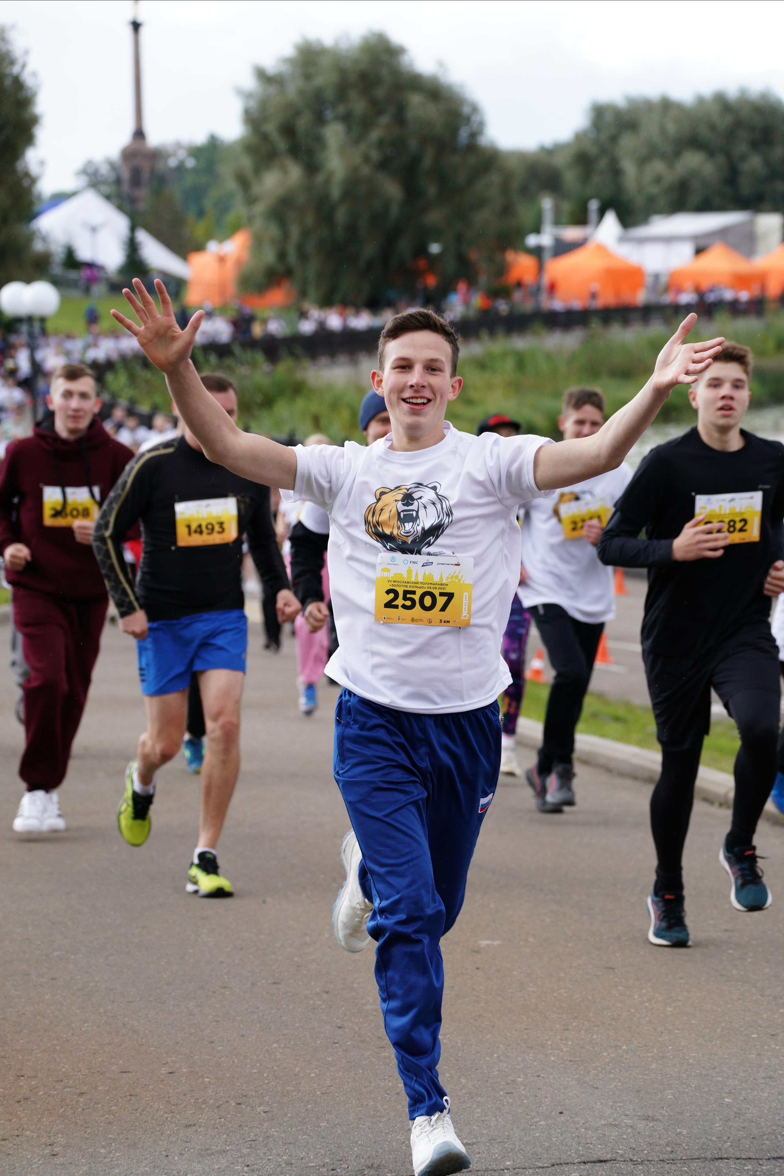Бегом по золотому кольцу 2021 — Ярославль. Репортажный фотограф Сергей Сажин г. Ярославль