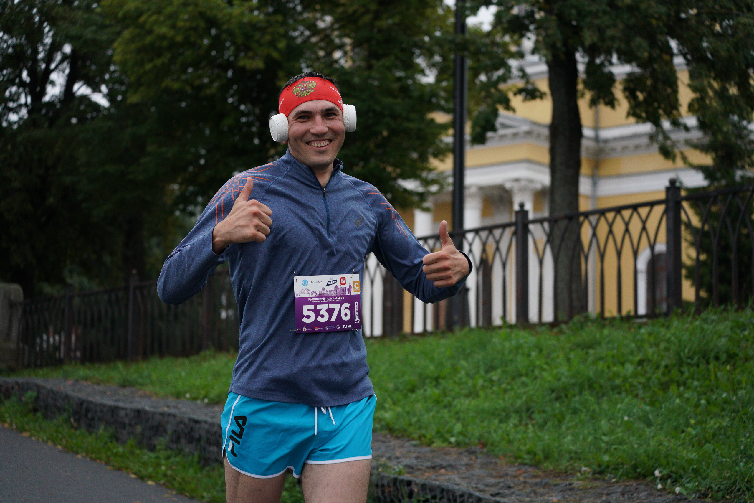 Бегом по золотому кольцу 2021 — Рыбинск. Репортажный фотограф Сергей Сажин г. Ярославль