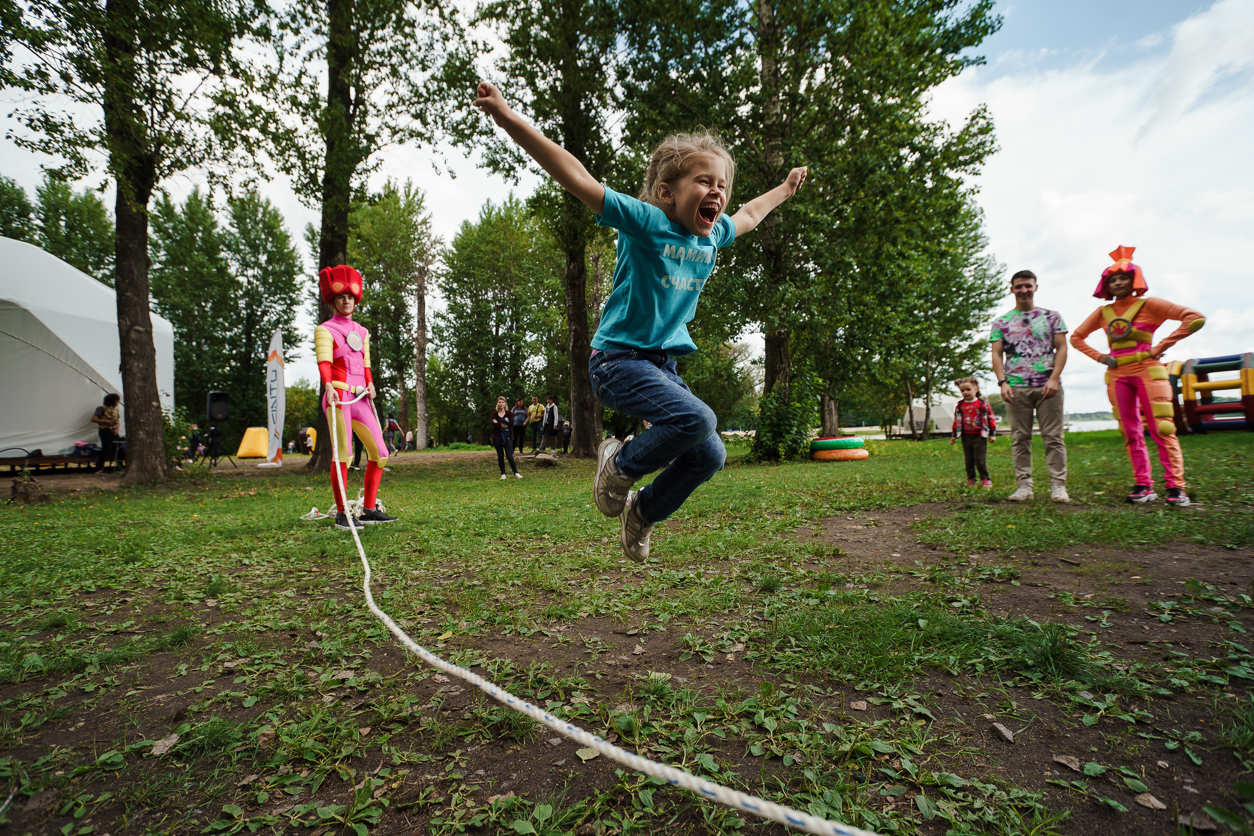 Детский праздник — компания СИНТО. Репортажный фотограф Сергей Сажин г. Ярославль
