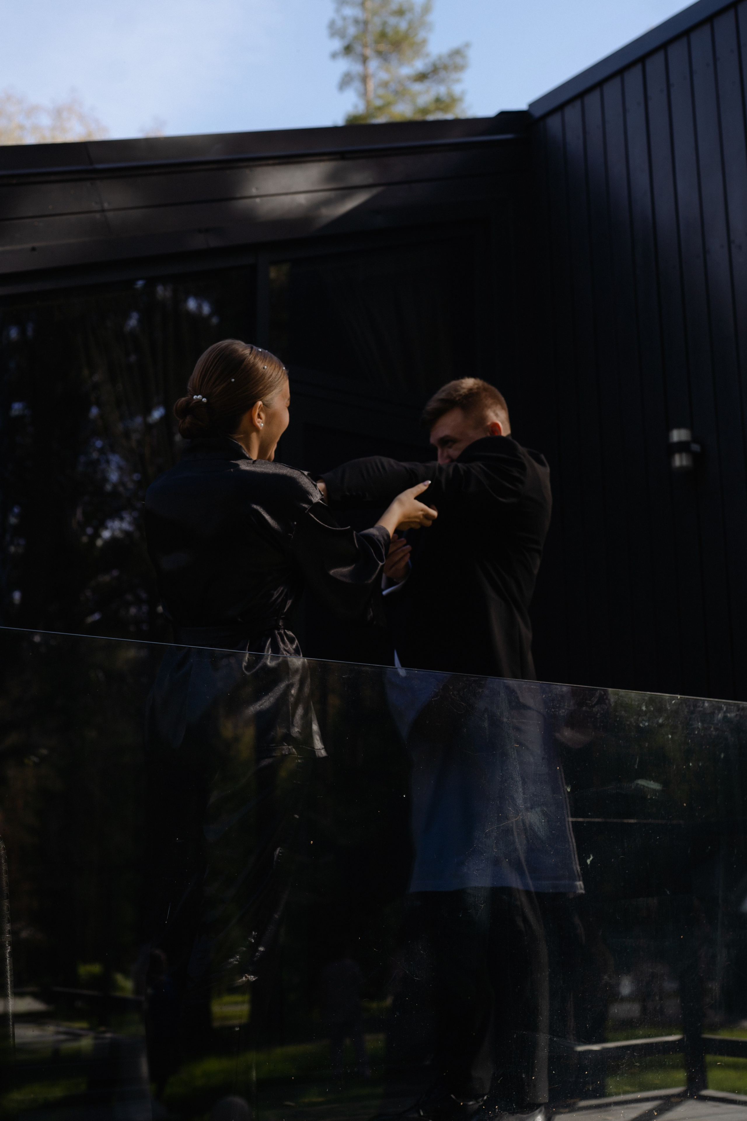 Любовь и Артур. Сосновый бор. Фотограф Аля Овчарова