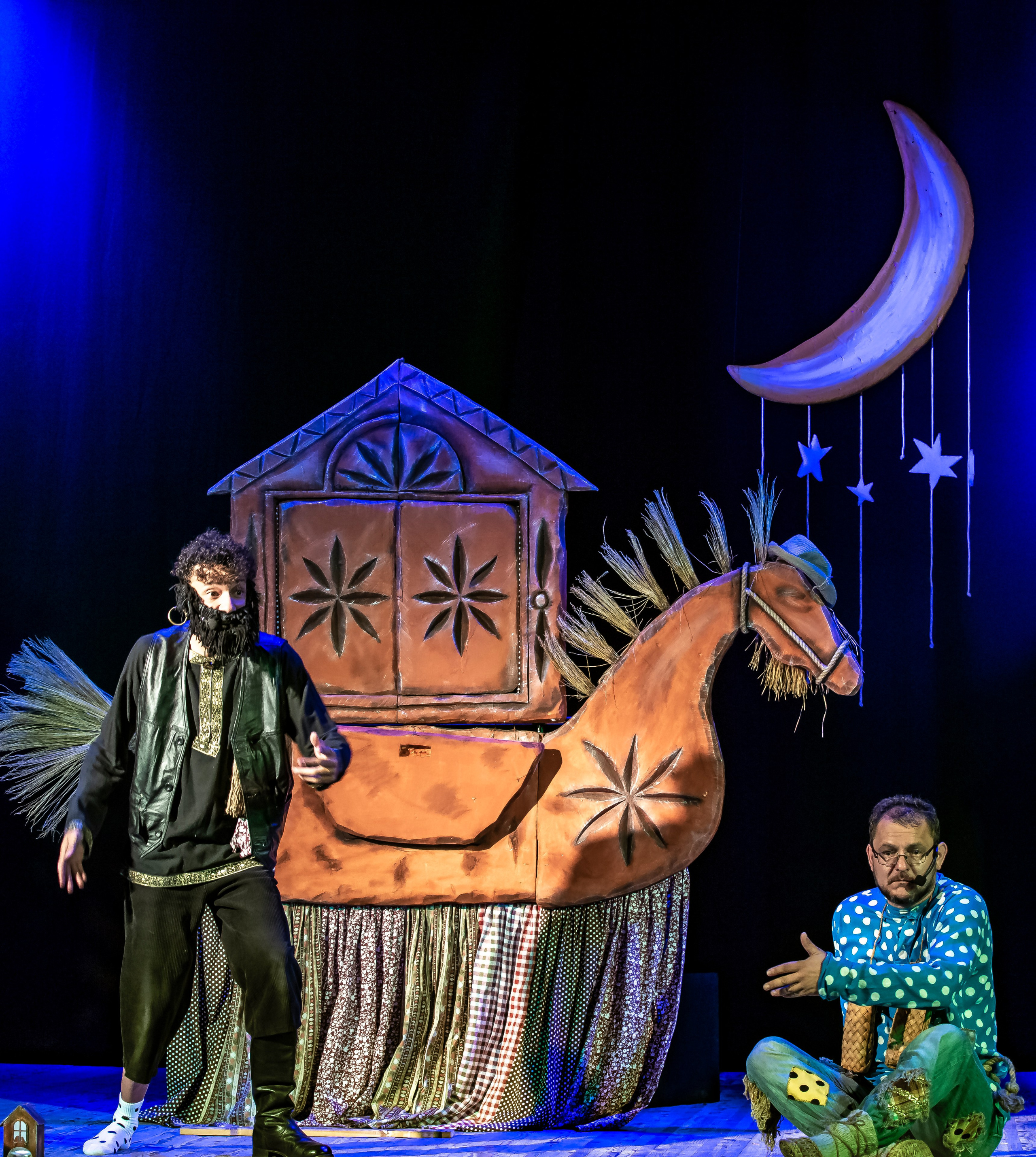 Лапотные сказки спектакль театра Саквояж. Фотограф в Сочи Юрий Шептаев