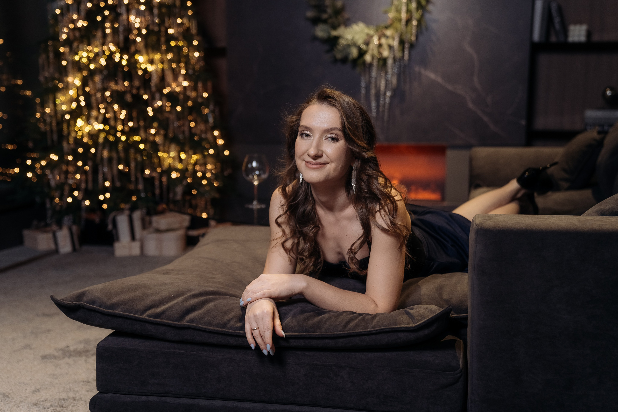 Новогодний. Семейный фотограф СПб Анастасия Василь. Фотосессия на годик