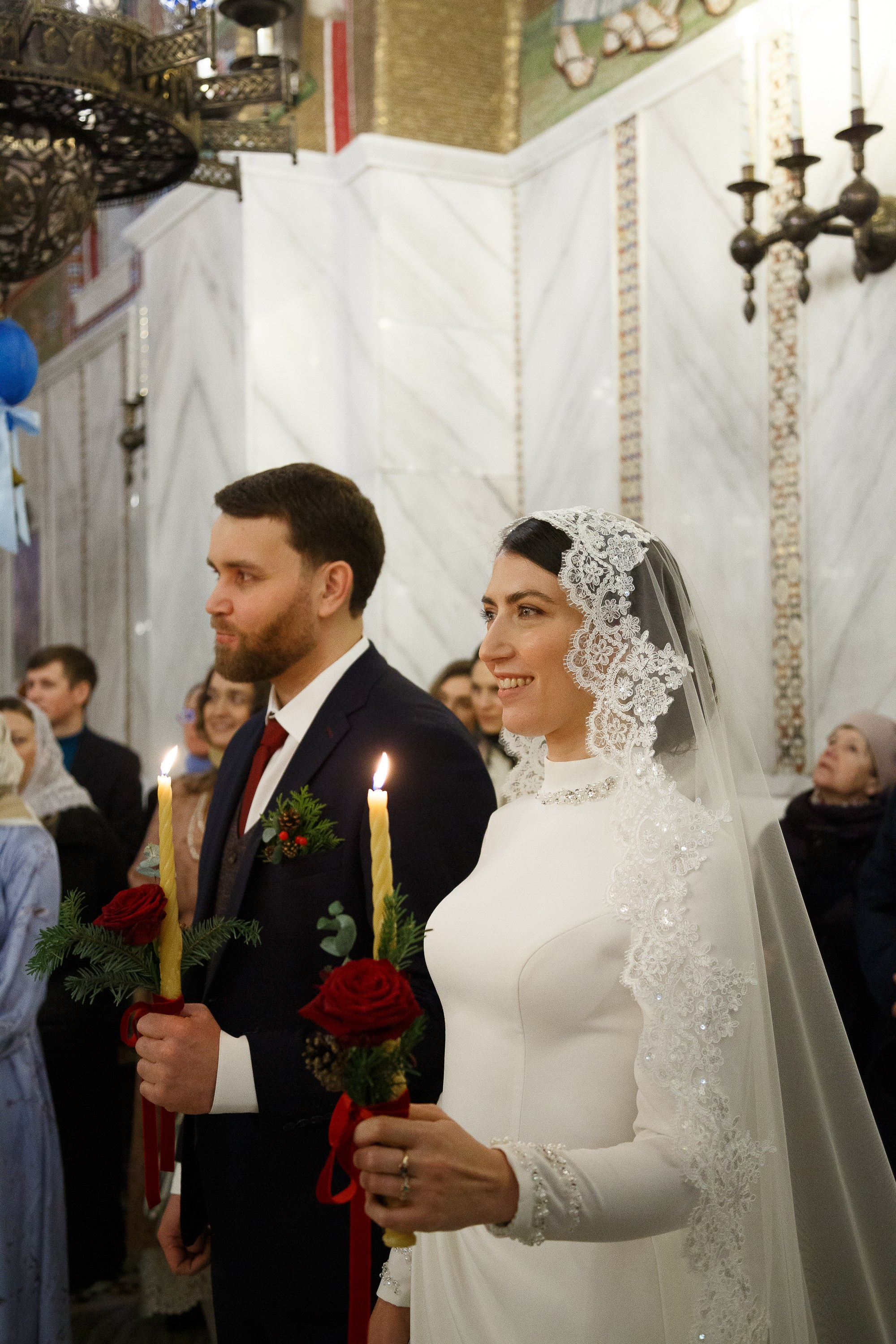 Венчание в храме Покрова Пресвятой Богородицы в Ясенево