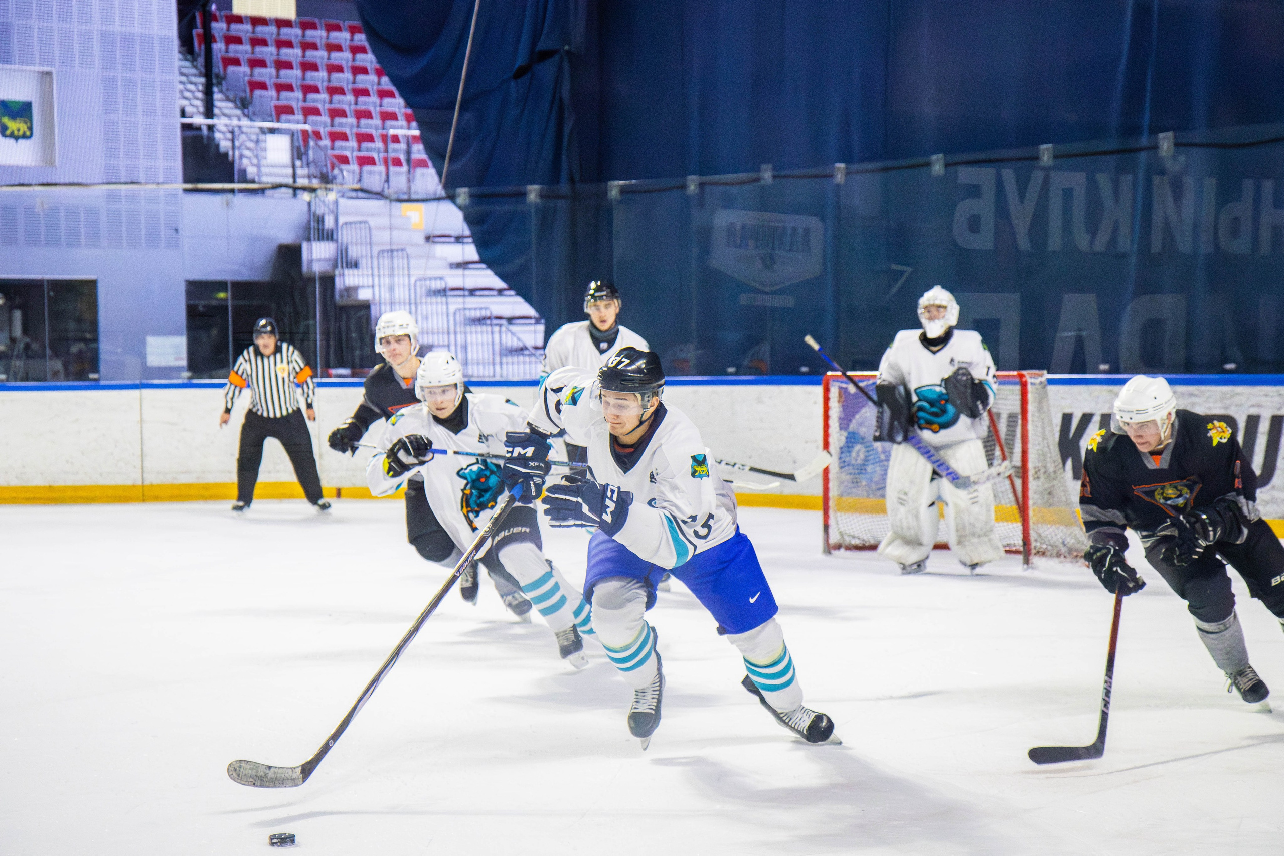 Матч сборной по хоккею ДВФУ. Репортажный фотограф во Владивостоке Анастасия Кострова