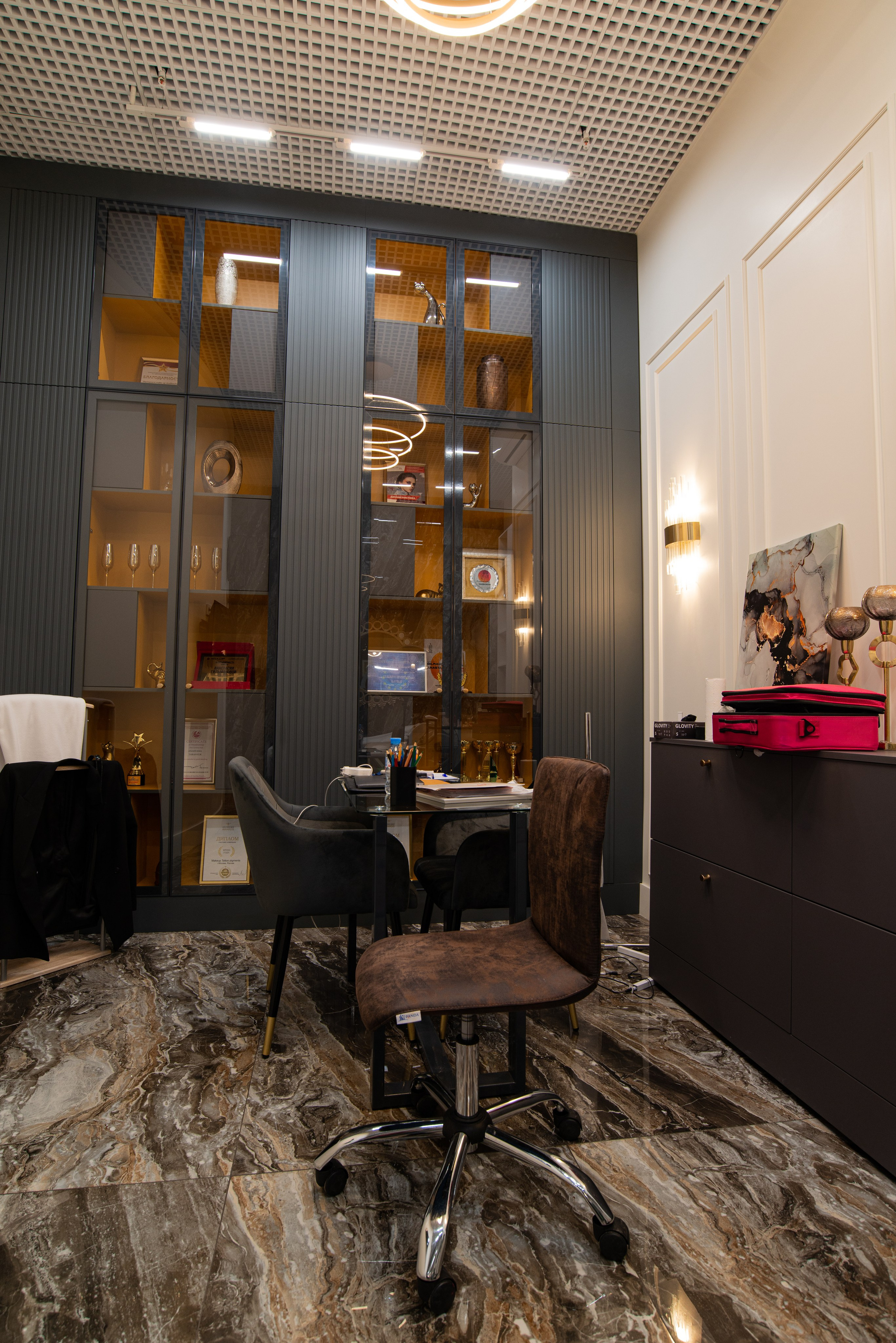 Интерьерная съёмка салонов красоты Makeup Tattoo. Репортажный и персональный фотограф в Москве