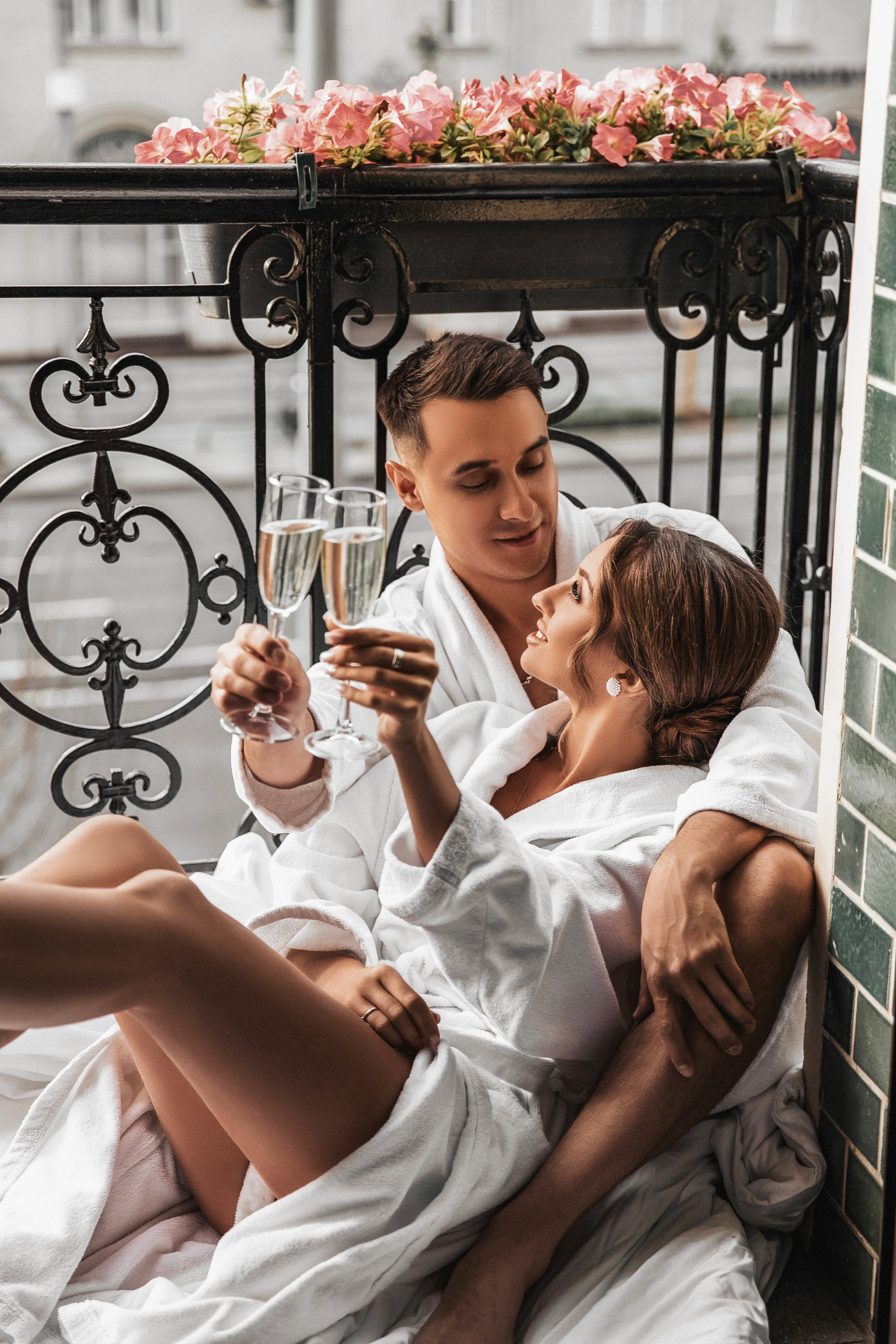 Свадебная съемка в отеле Hartwell hotel утро невесты. Главная