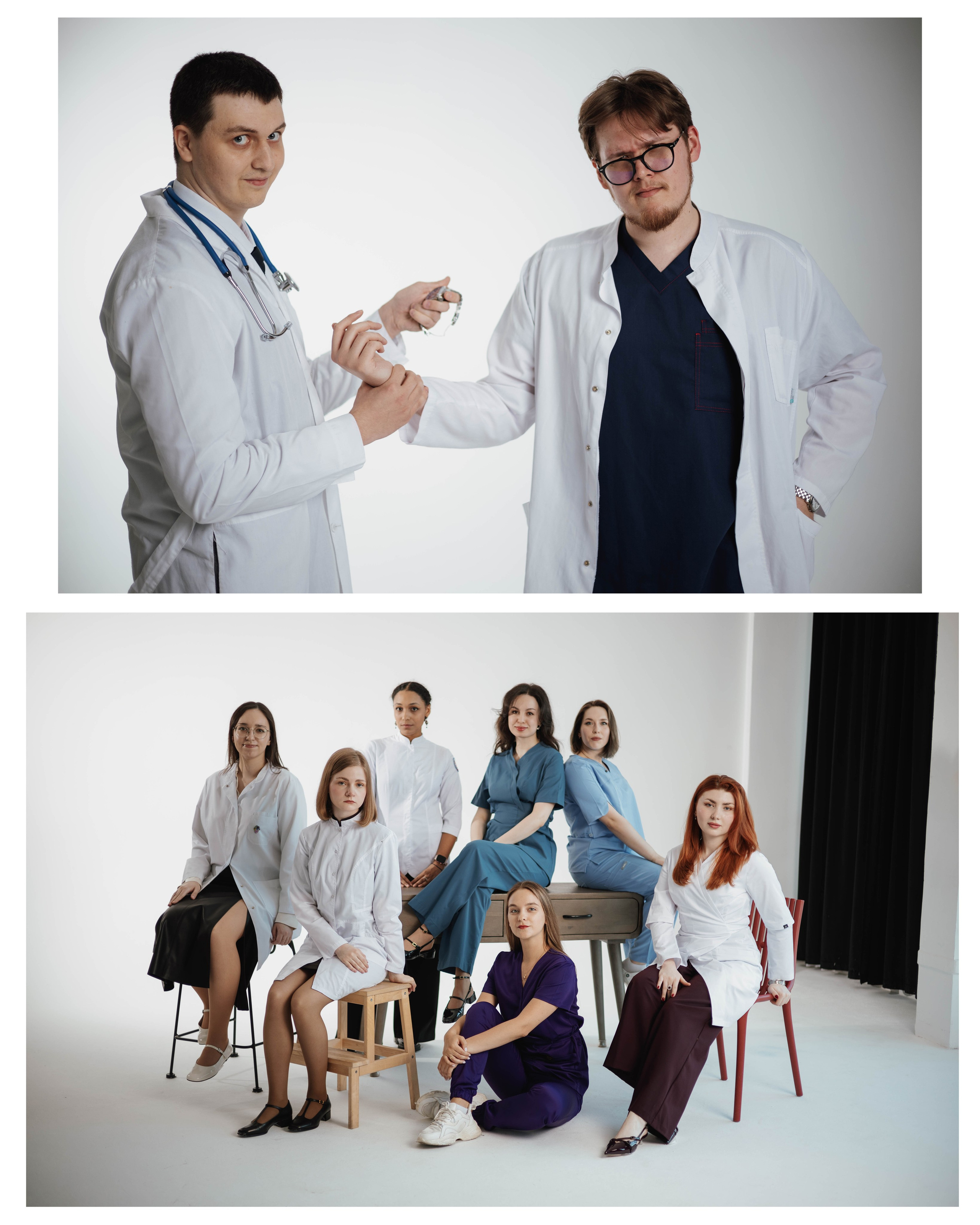 РНИМУ, Лечебный факультет, группа 1.6.18а. Индивидуальный фотограф в Москве