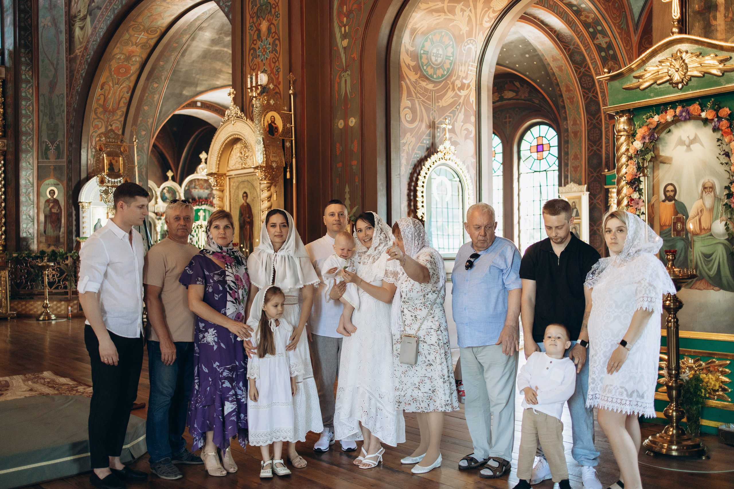 Двойное крещение Анны и Саши. Самый теплый фотограф в Краснодаре Рябоконь Ксения