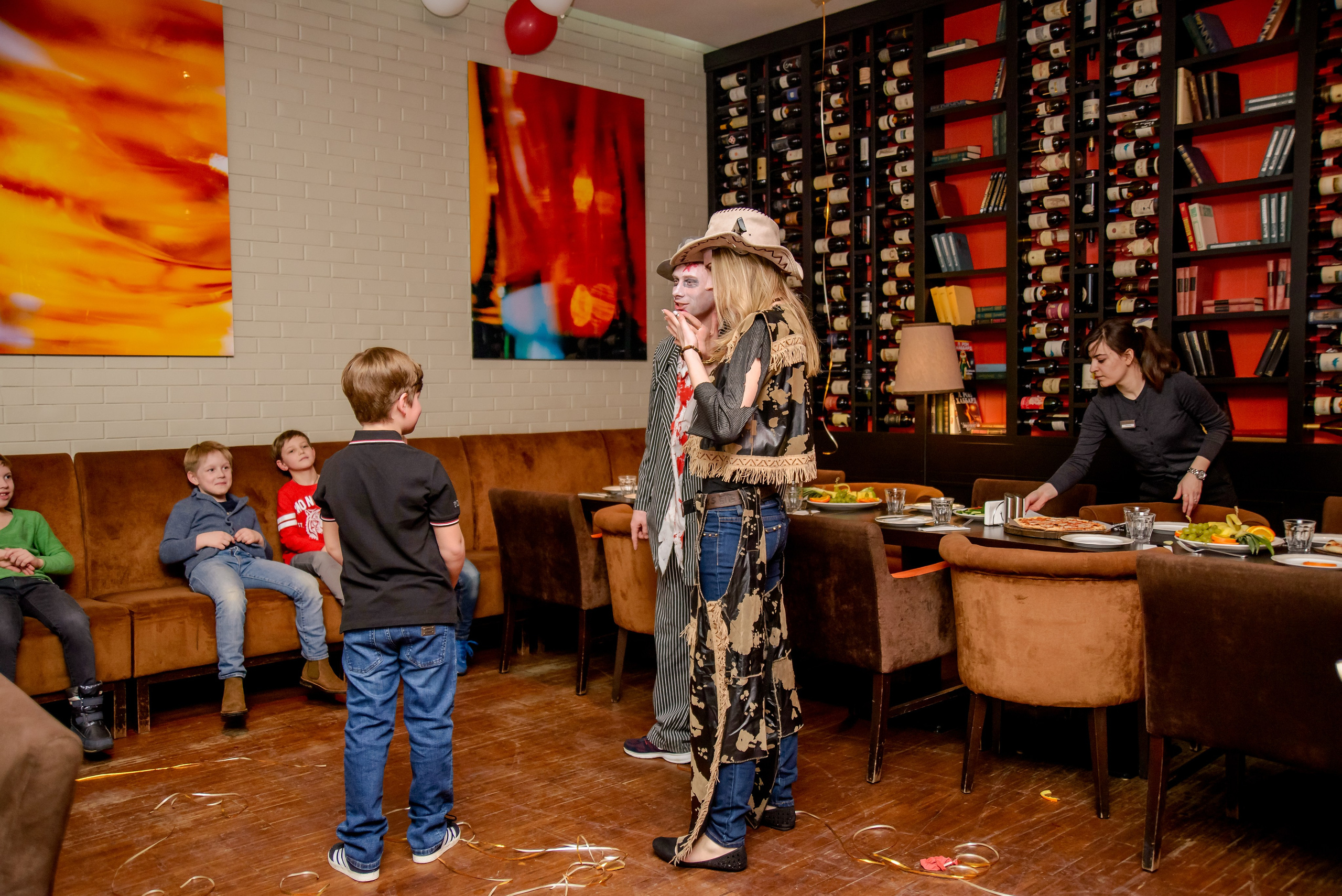 Детский день рождения в ресторане