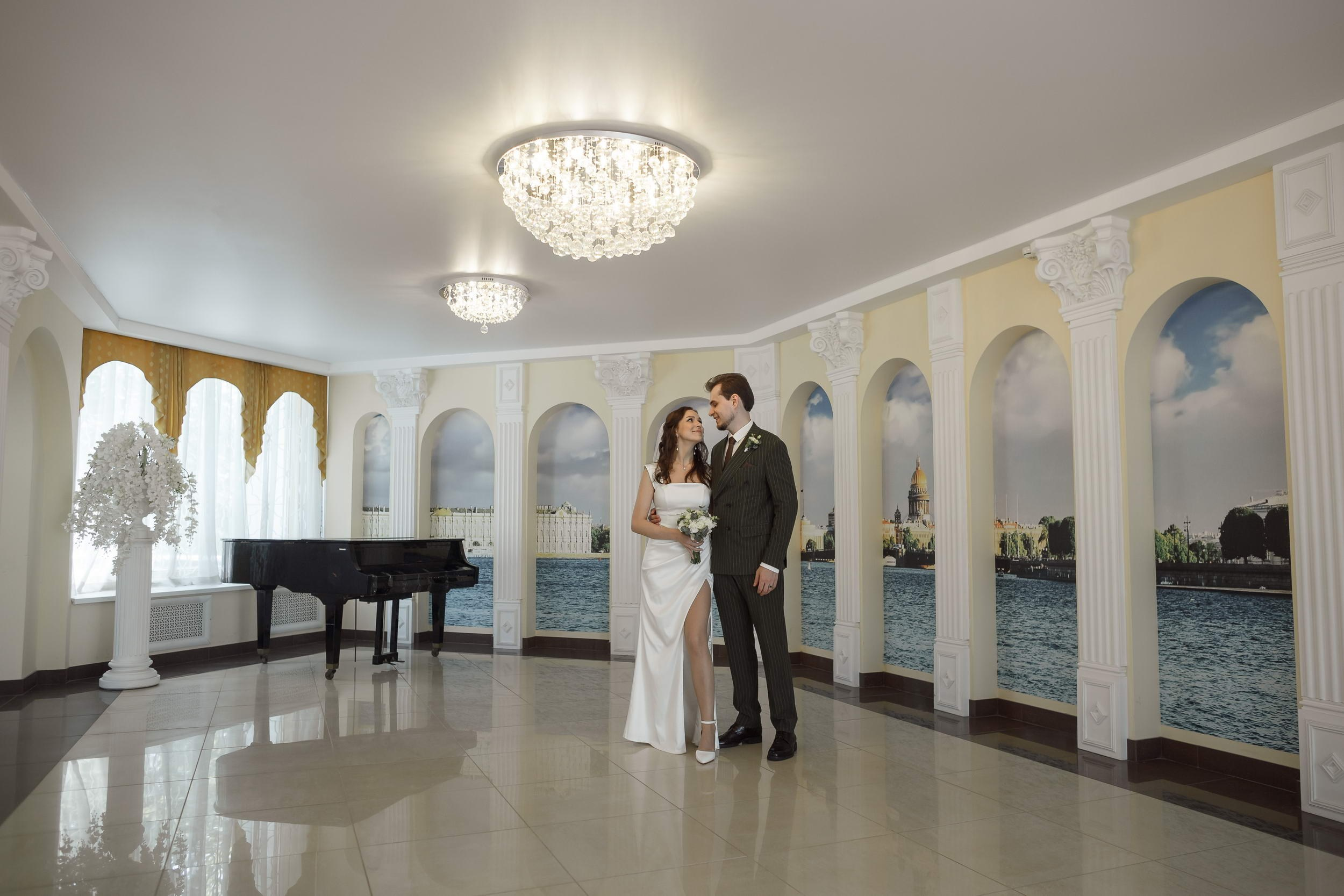 Свадебная фотосессия в Санкт-Петербурге. Свадебный фотограф Игорь Брундасов 8PHOTO на свадьбу венчание загс СПб