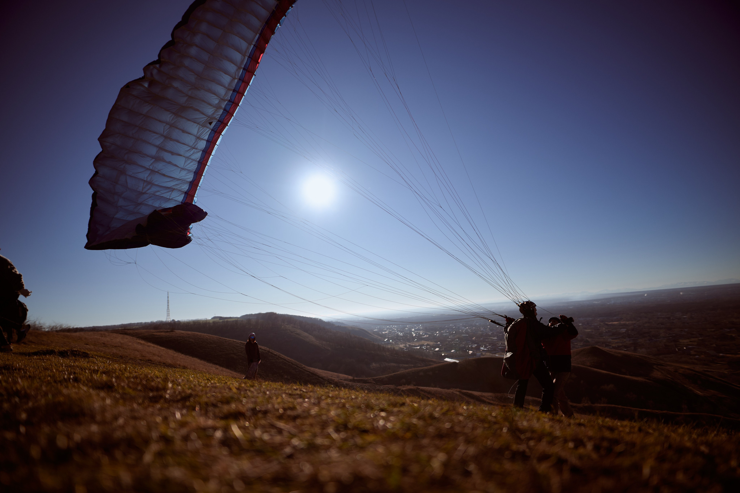 Параплан, Армавир. Репортажный фотограф в Краснодаре, Иван Ванюшенков
