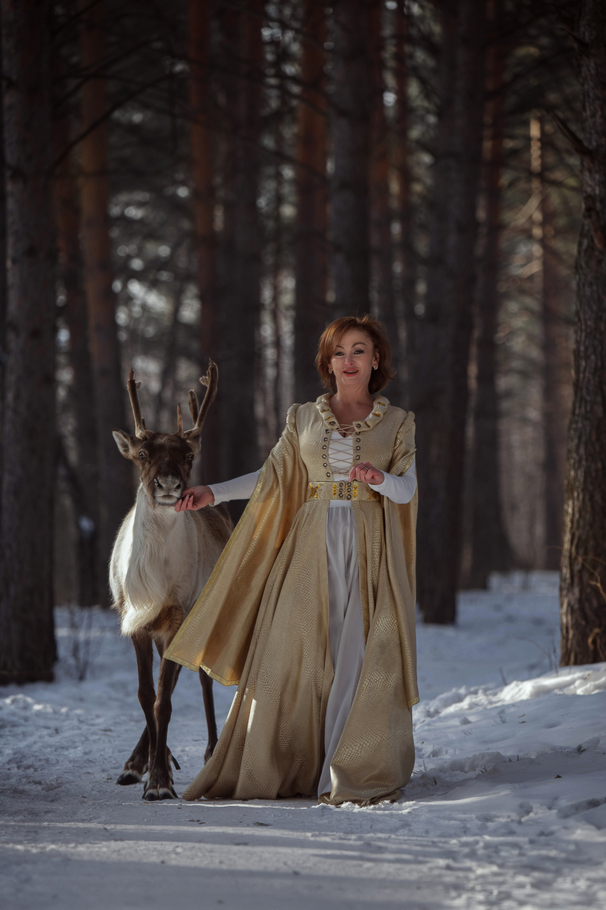 Олениха Нося 2024. Конный фотограф в Красноярске — Любовь Похабова