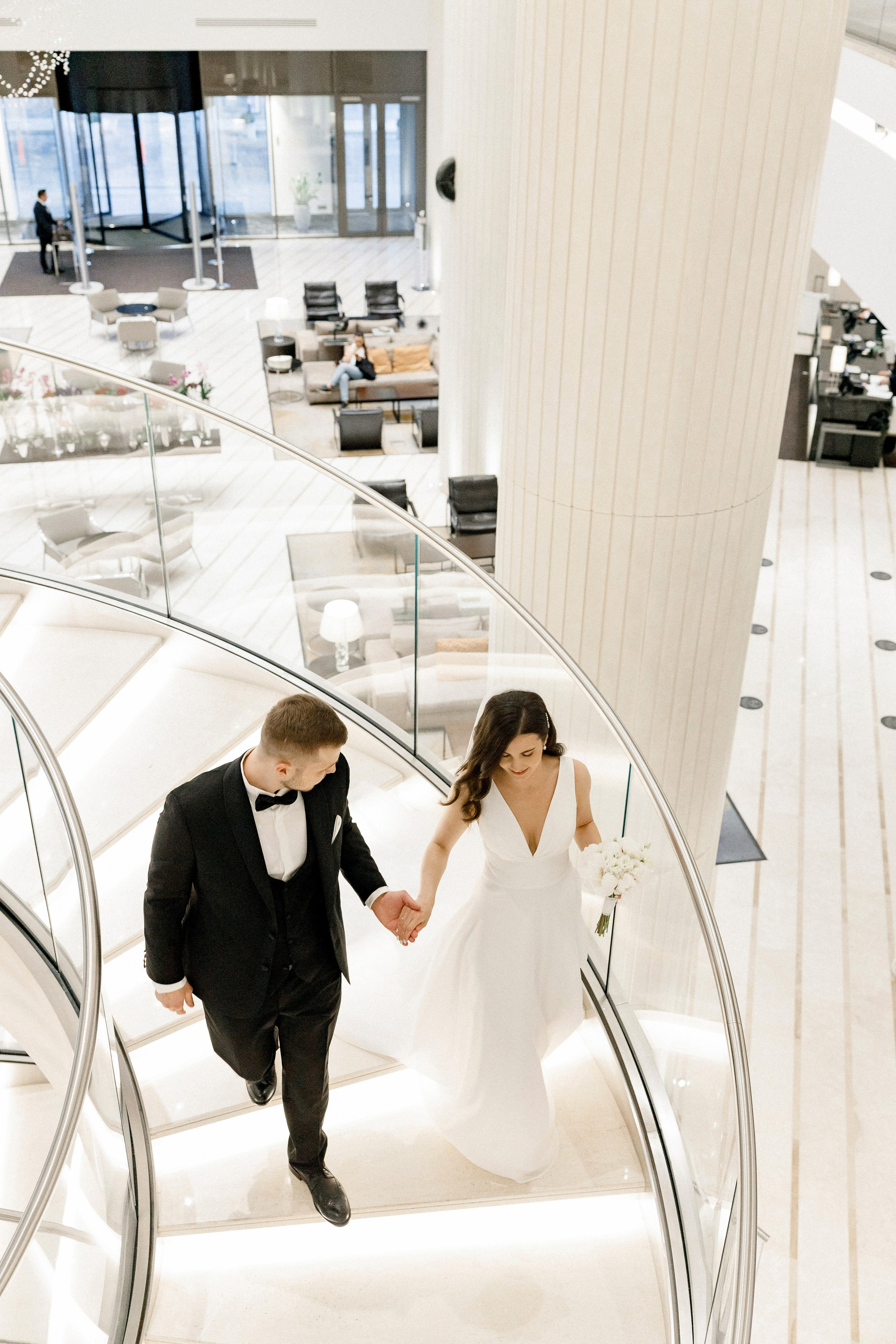 Свадебный ужин в Ресторане Michel на Красной Пресне. Свадебный фотограф в Москве и Санкт-Петербурге Денис Ходюков