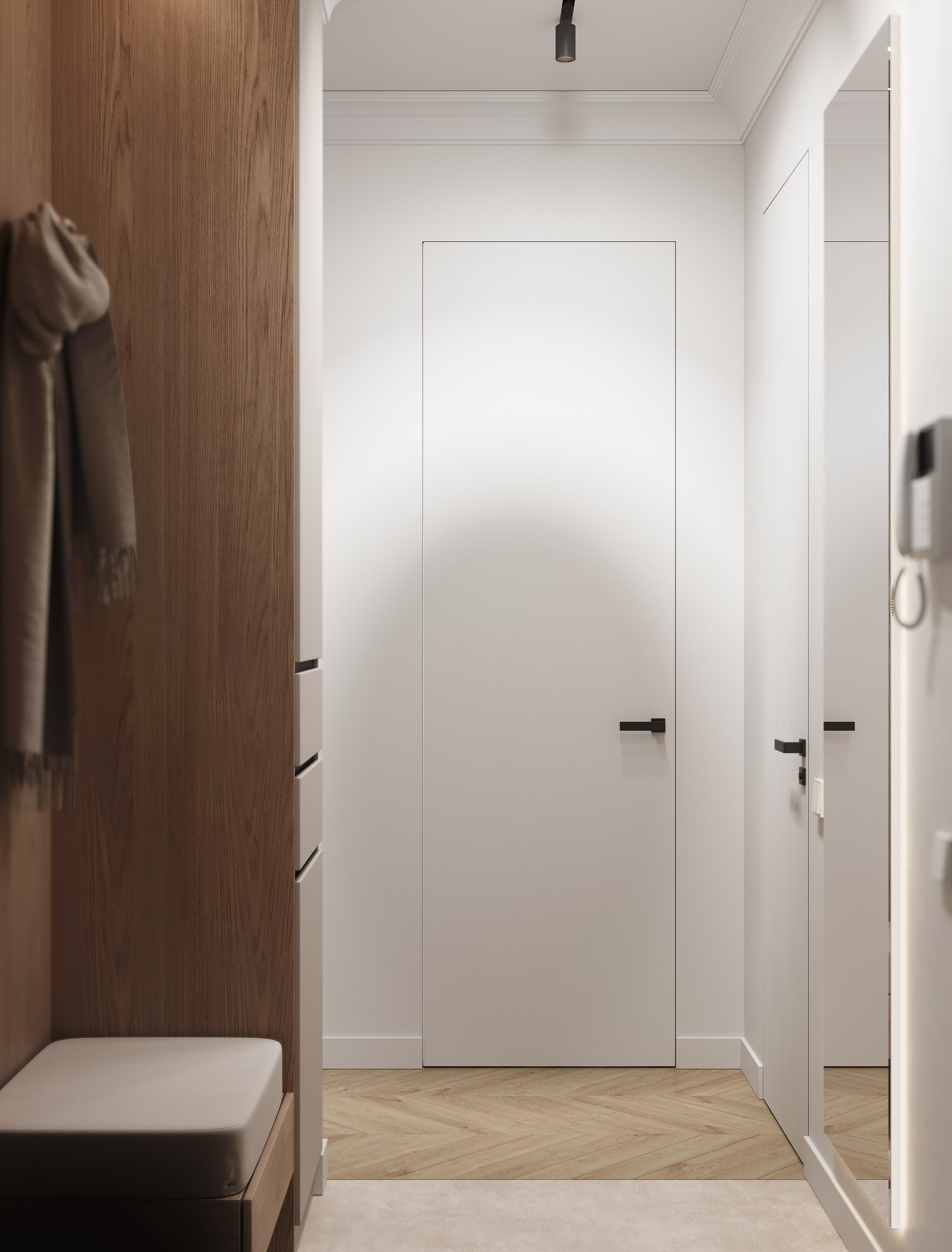 Датские кварталы 38 m². Заказать 3d визуализацию интерьеров — Дарья Веденёва