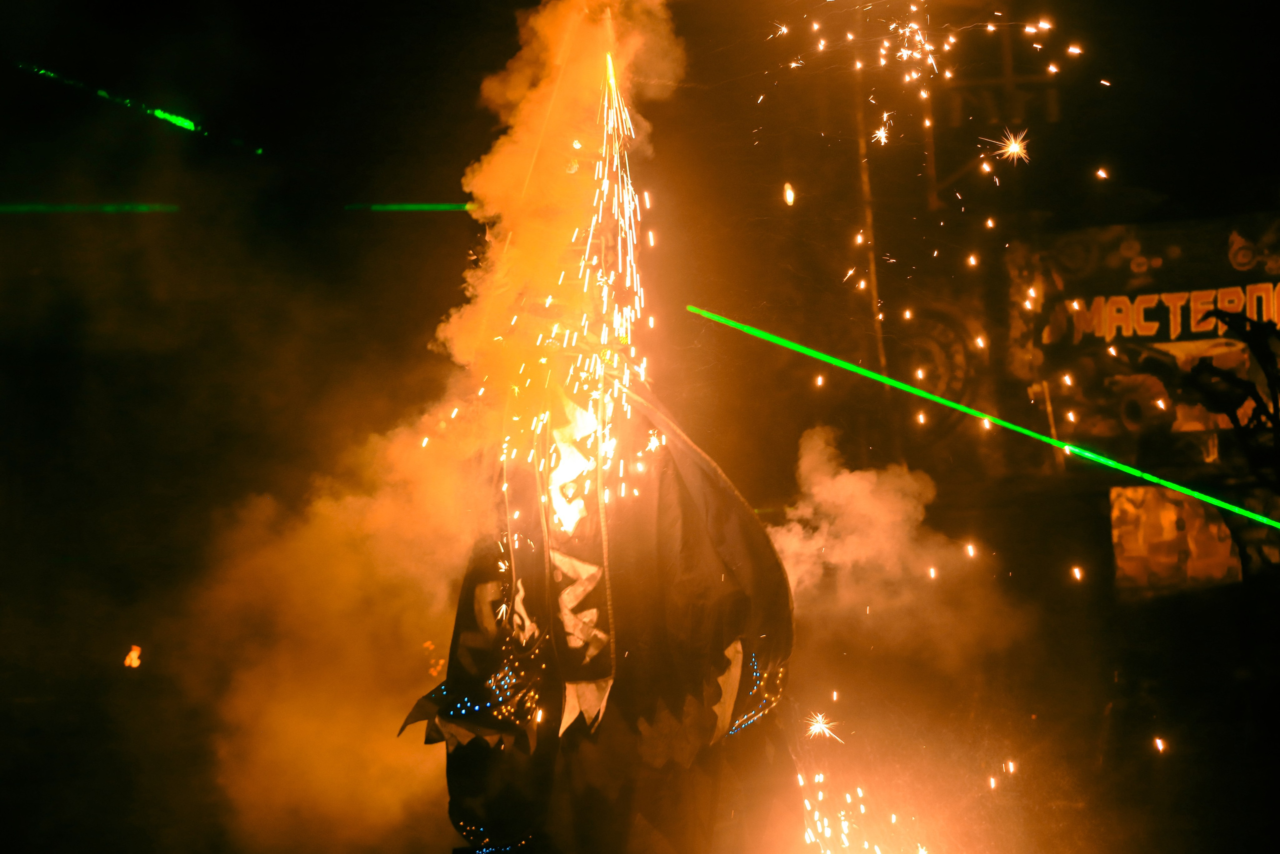 Вселенский фестиваль огня мастера Панина 2024, Москва