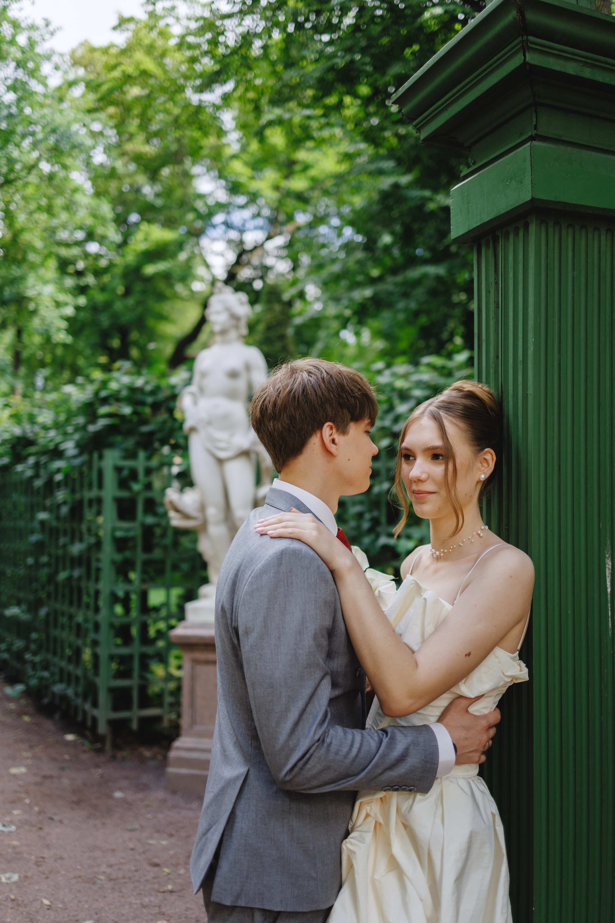 Артем Варвара, Летний сад. Боженова Елена фотограф Санкт-Петербург