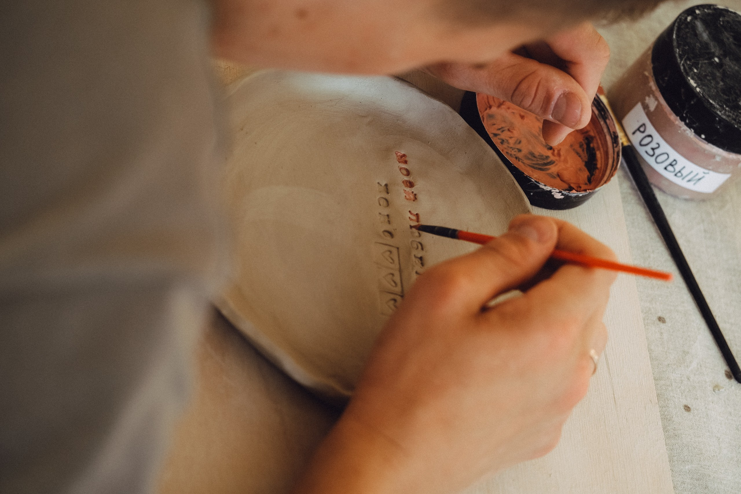 Любовь в студии лепки. Профессиональный фотограф, Санкт-Петербург — Виктория Богомолова