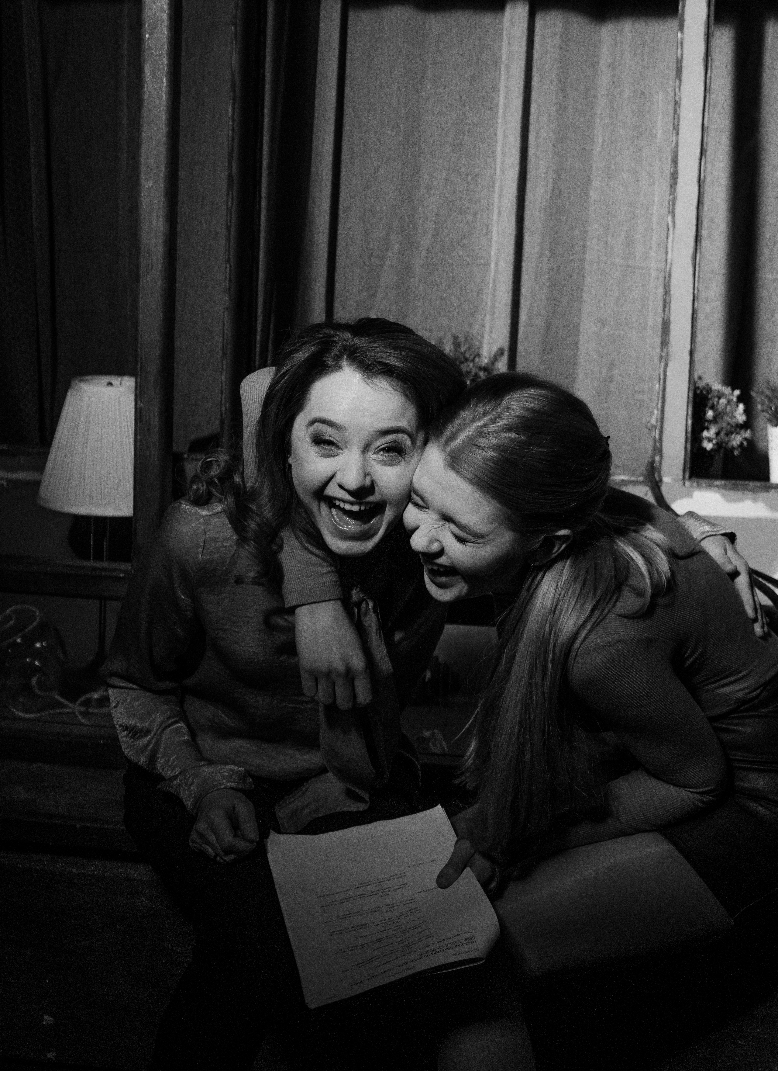 Съёмки сериала «Саша и Таня»