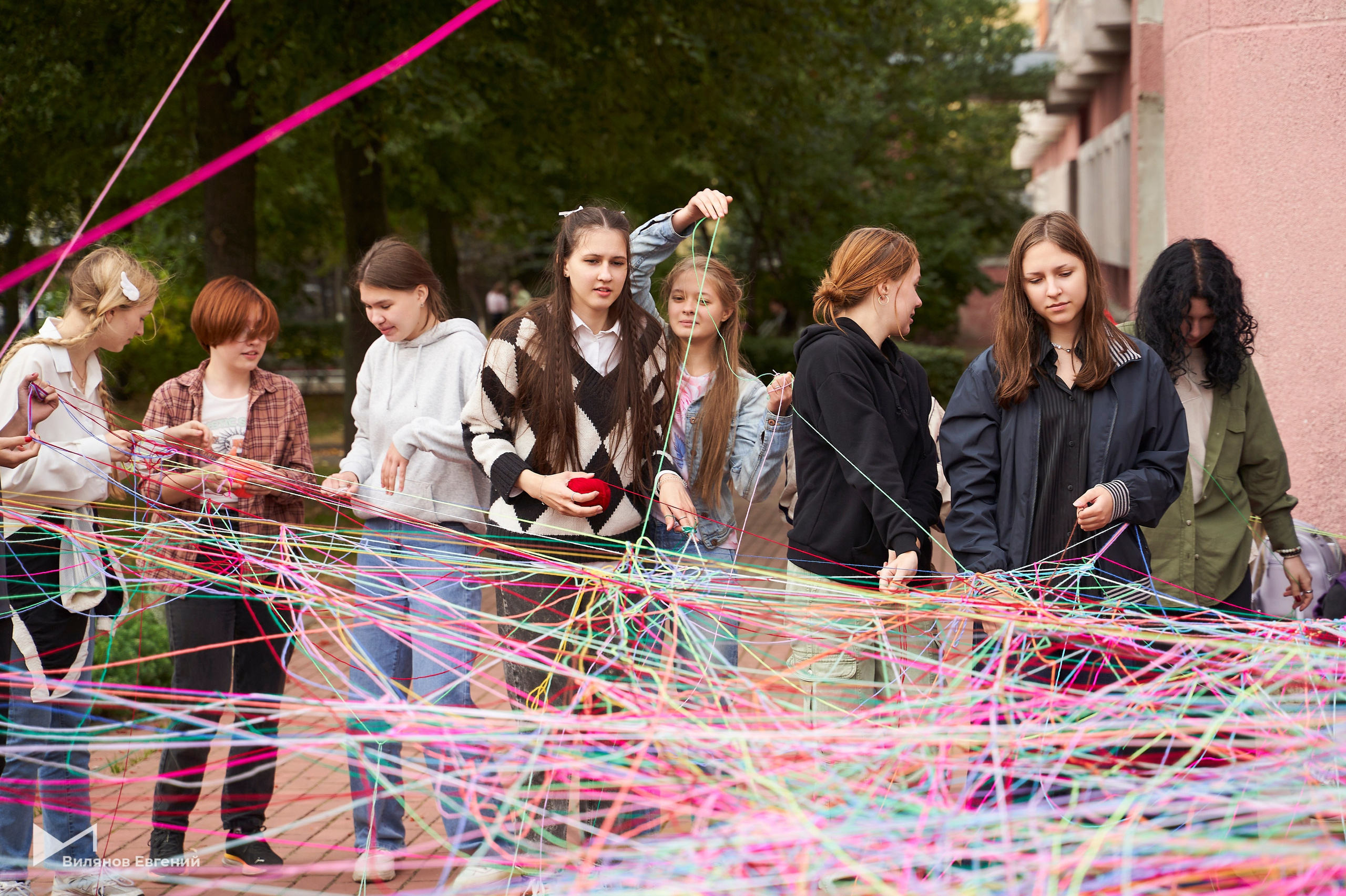 Мероприятие «Веревка» для первокурсников ННГАСУ. Репортажный фотограф Вилянов Евгений. Нижний Новгород