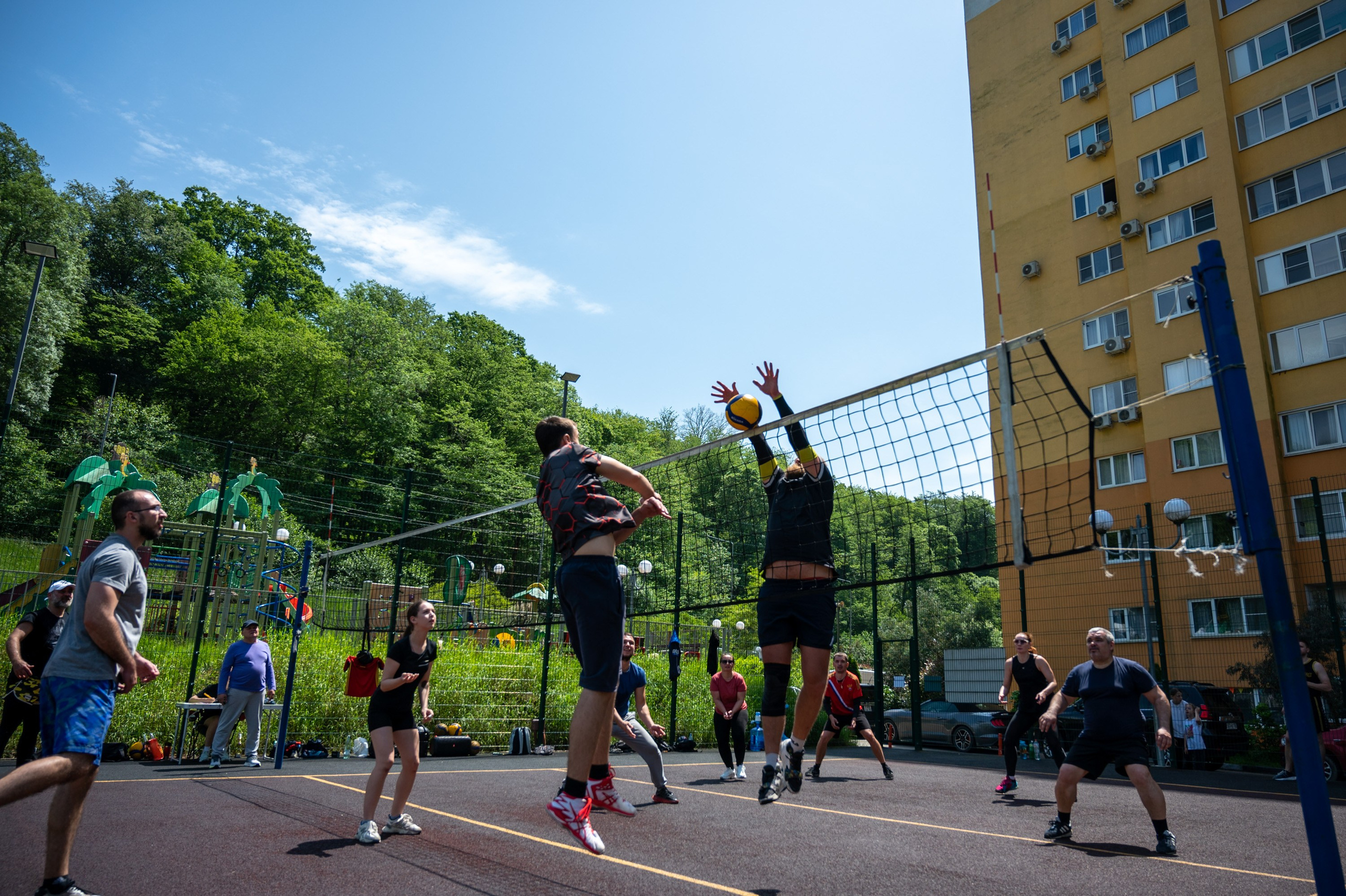 Турнир по Волейболу. Фотографирую счастливых людей в Сочи