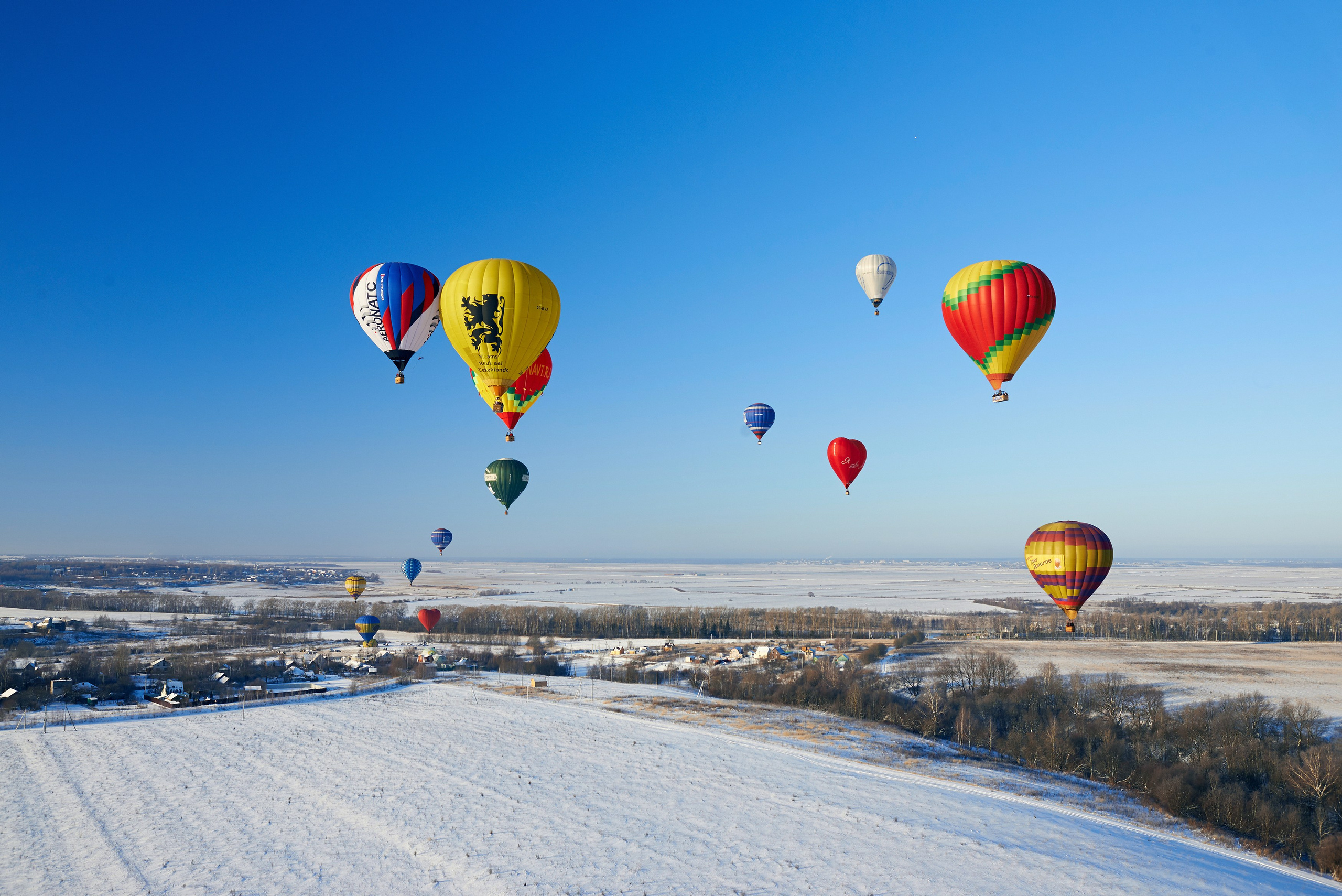«Яблоки на снегу» Дмитров, 07.01.2015. Лови небо! Дыши небом!