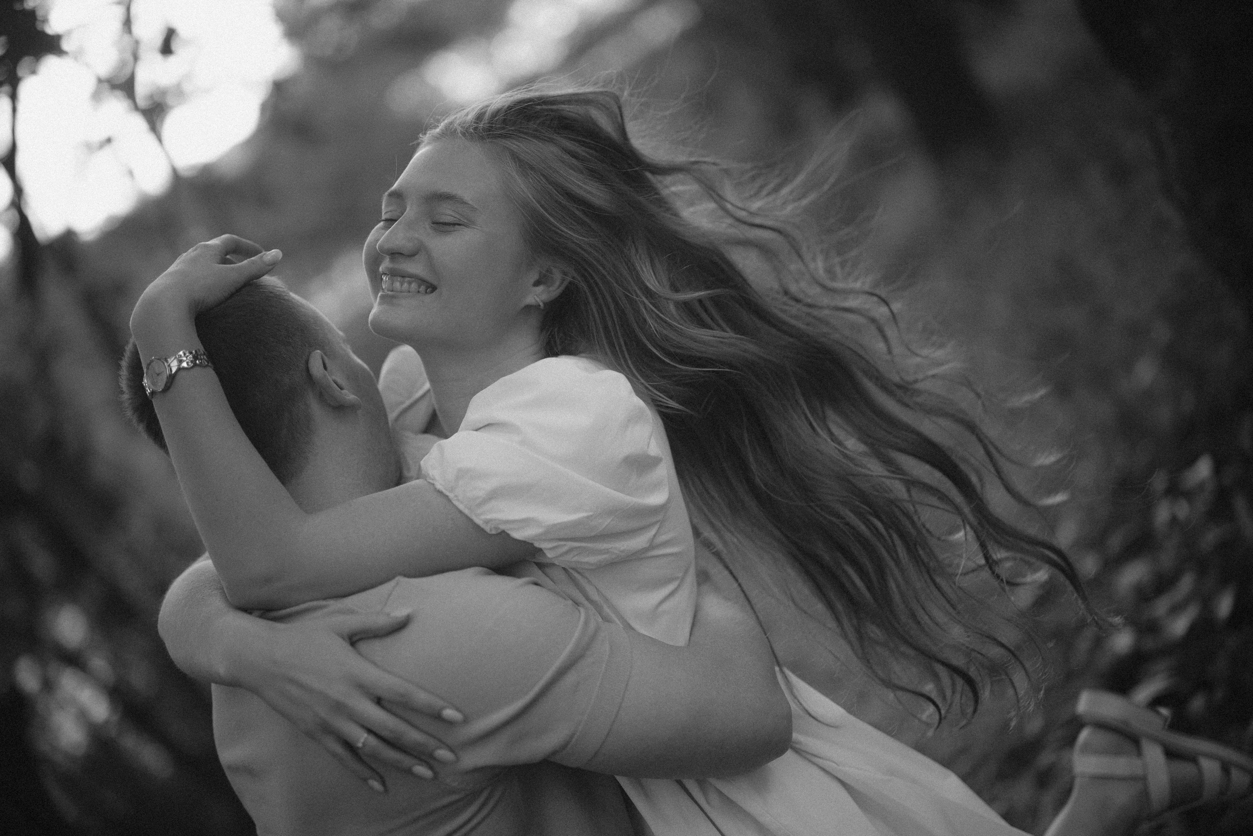 Love story на природе. Свадебный фотограф в Москве