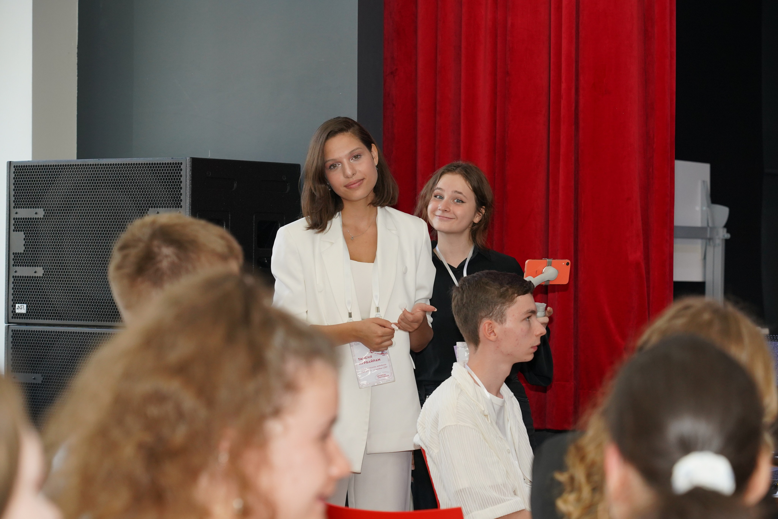 Съемка университетского мероприятия