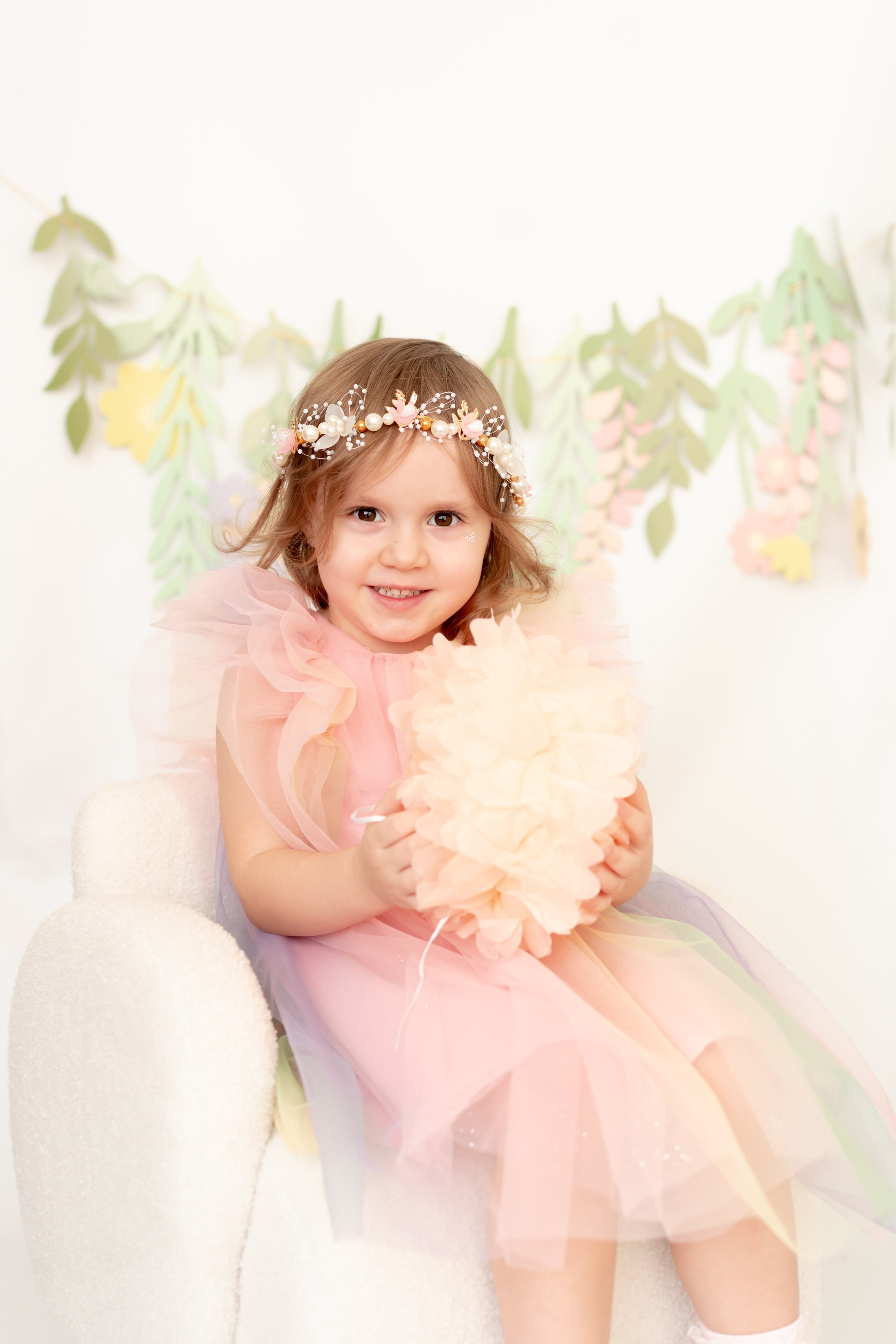 Дариночке 3 года!. Детская, семейная фотостудия в Санкт-Петербурге ТЕПЛО