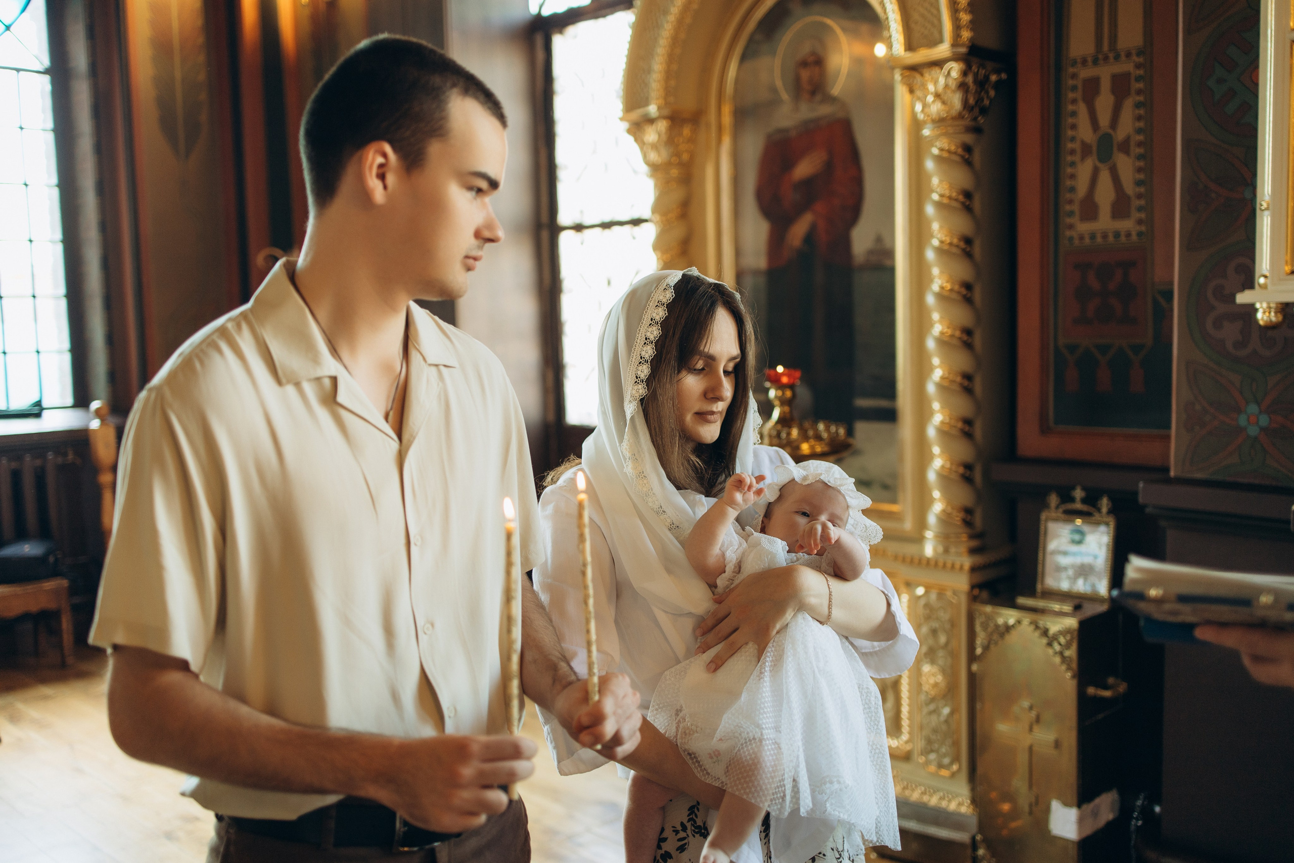 Крещение. Самый теплый фотограф в Краснодаре Рябоконь Ксения