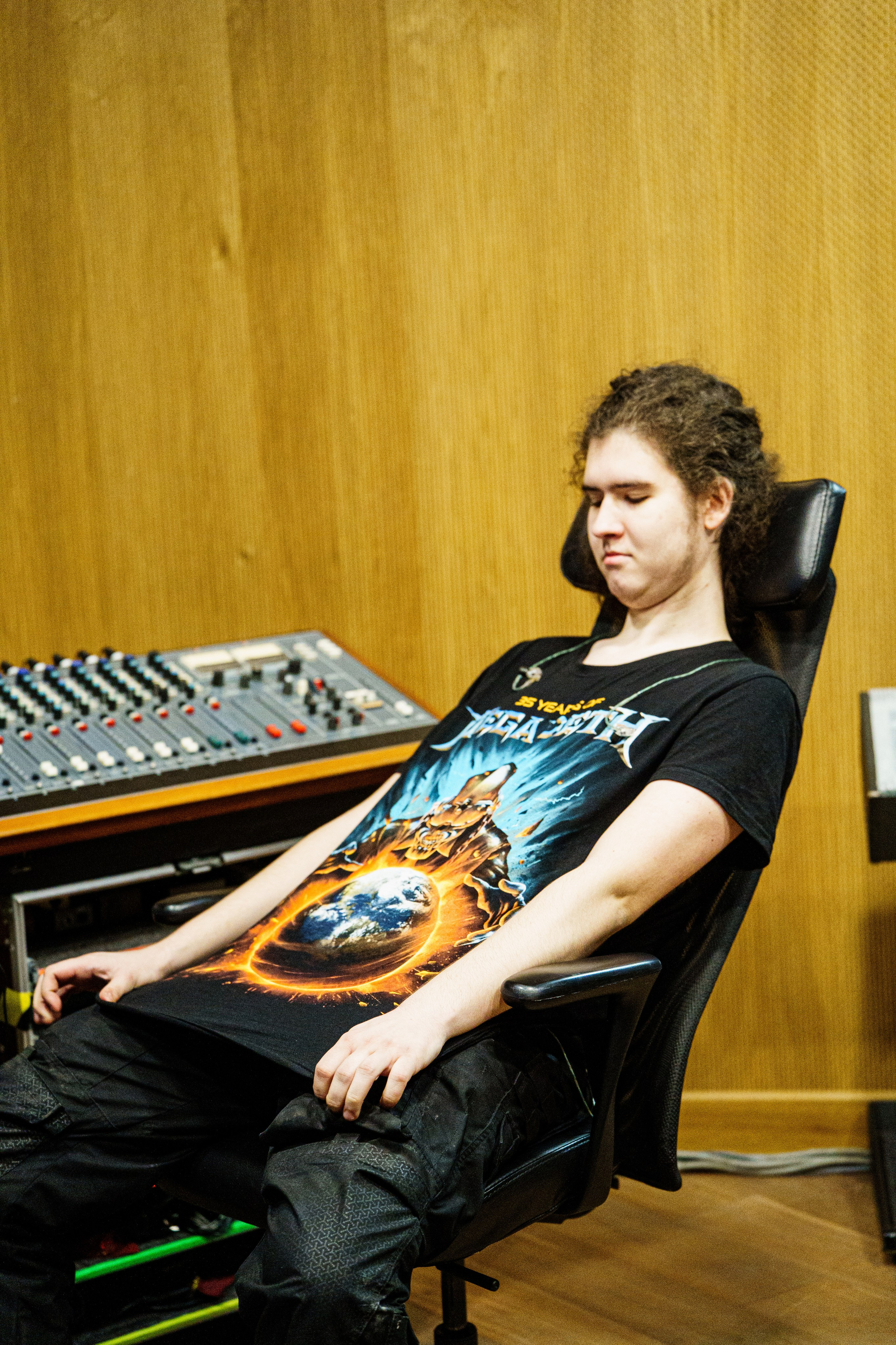 Нейрополис. Запись альбома на студии Добролёт. Концертный и репортажный фотограф в Санкт-Петербурге Слава Пахомов