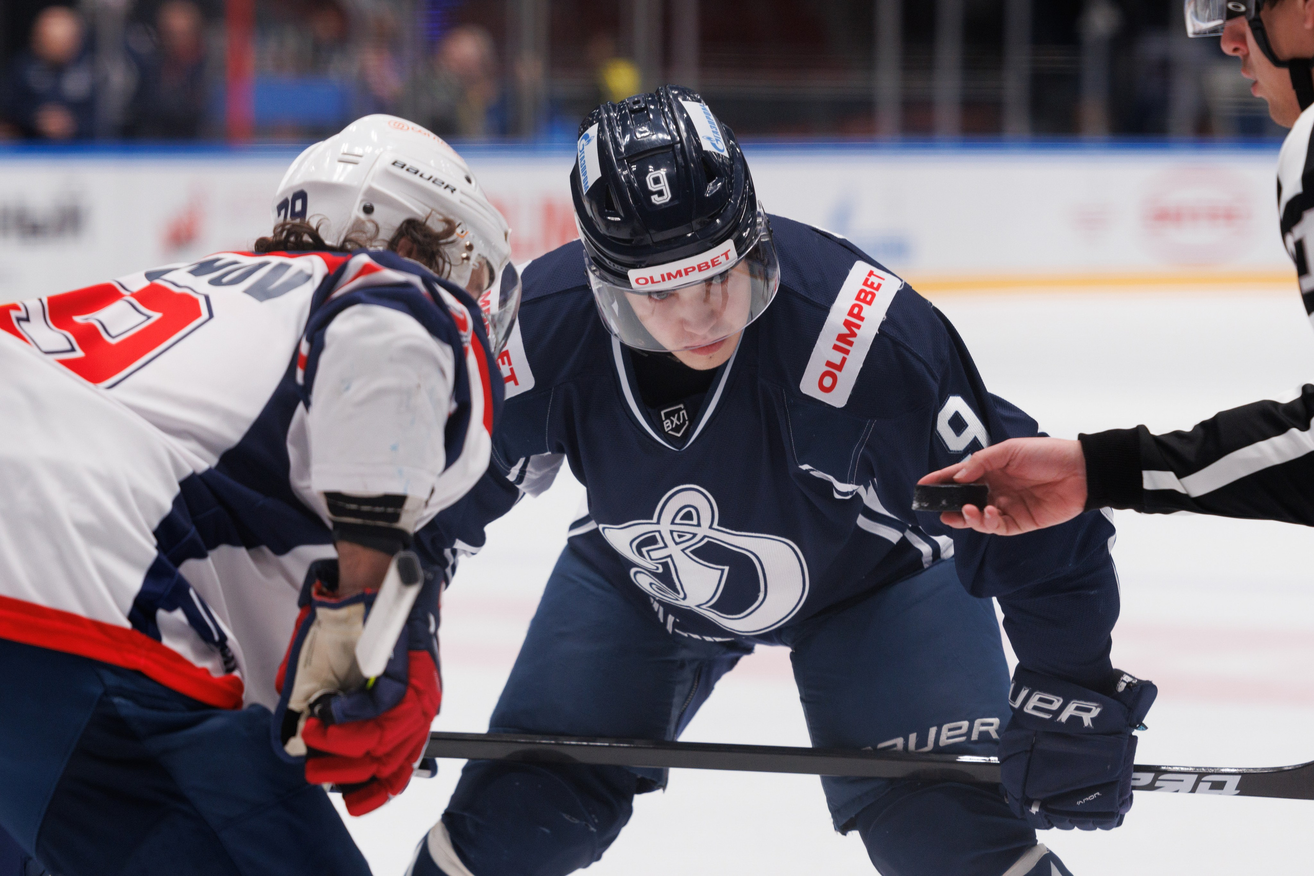 МХК Динамо (СПб) — МХК Кристалл. Фотограф Александр Заломаев