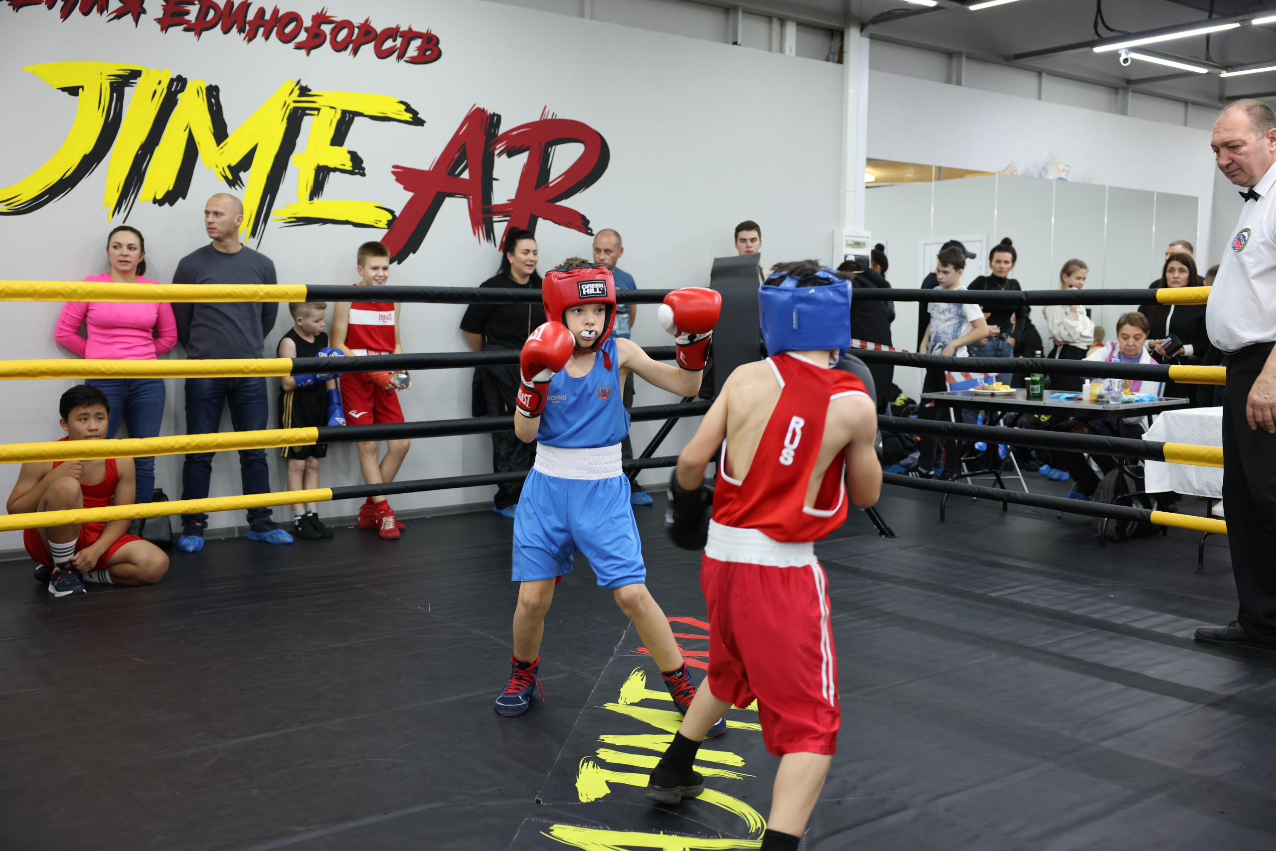 Открытый ринг «кубок ООО «ТЭК НеваСпецТяж». Фотограф Александр Заломаев