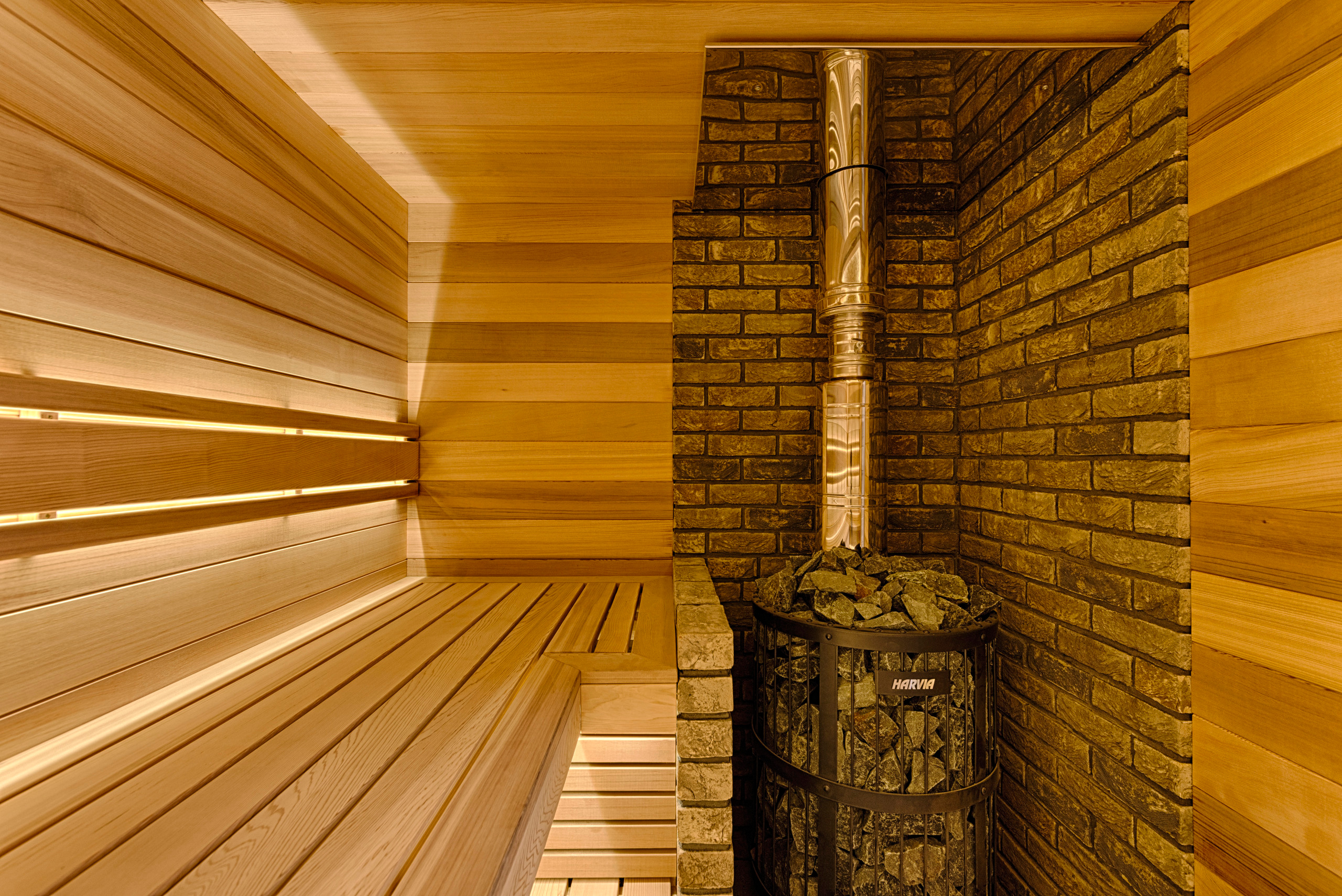 Интерьеры частных бань и саун. Фотограф Платон Македонский