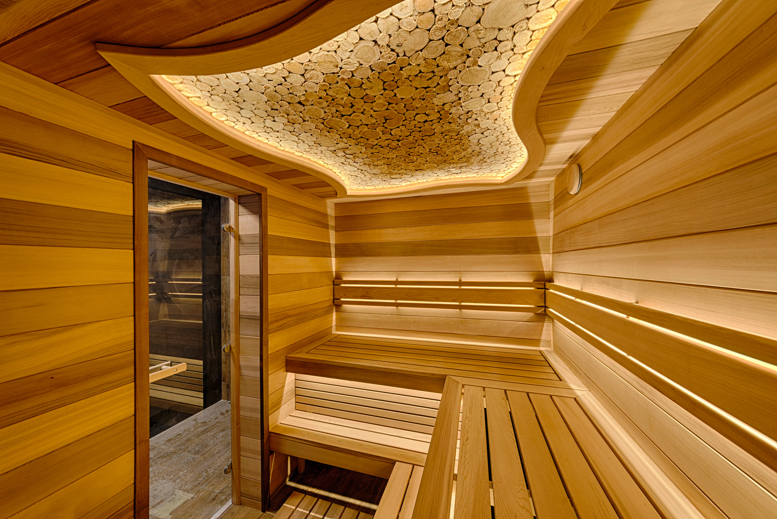 Интерьеры частных бань и саун. Фотограф Платон Македонский