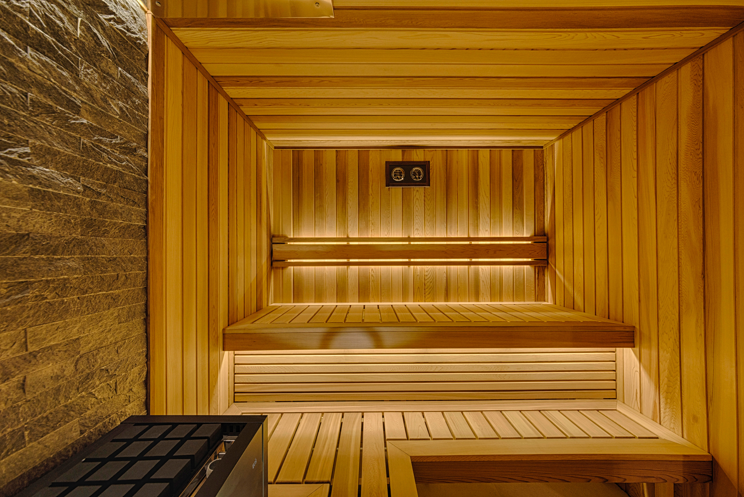 Интерьеры частных бань и саун. Фотограф Платон Македонский