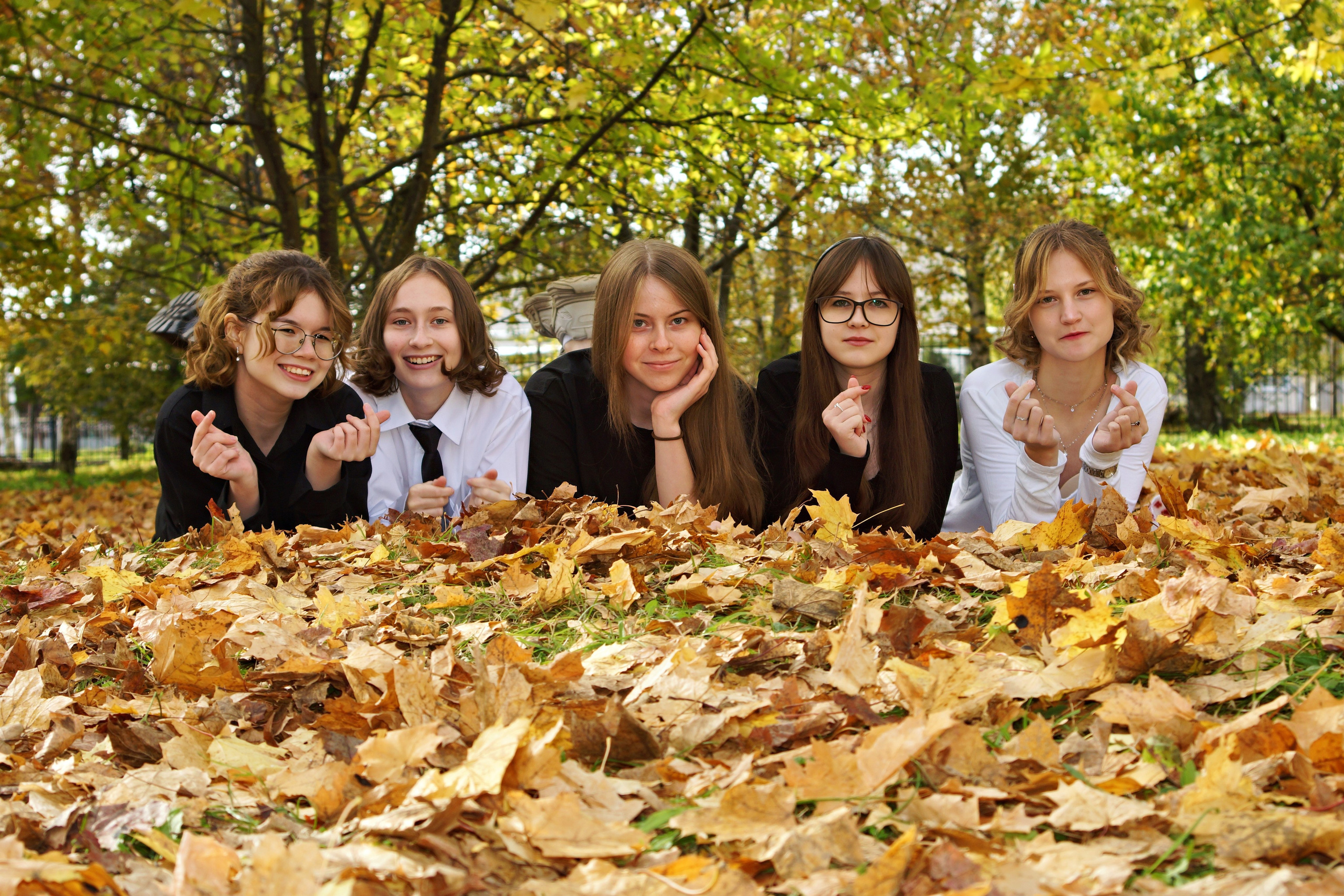 Осенняя фотосессия в школе г. Йошкар-Ола