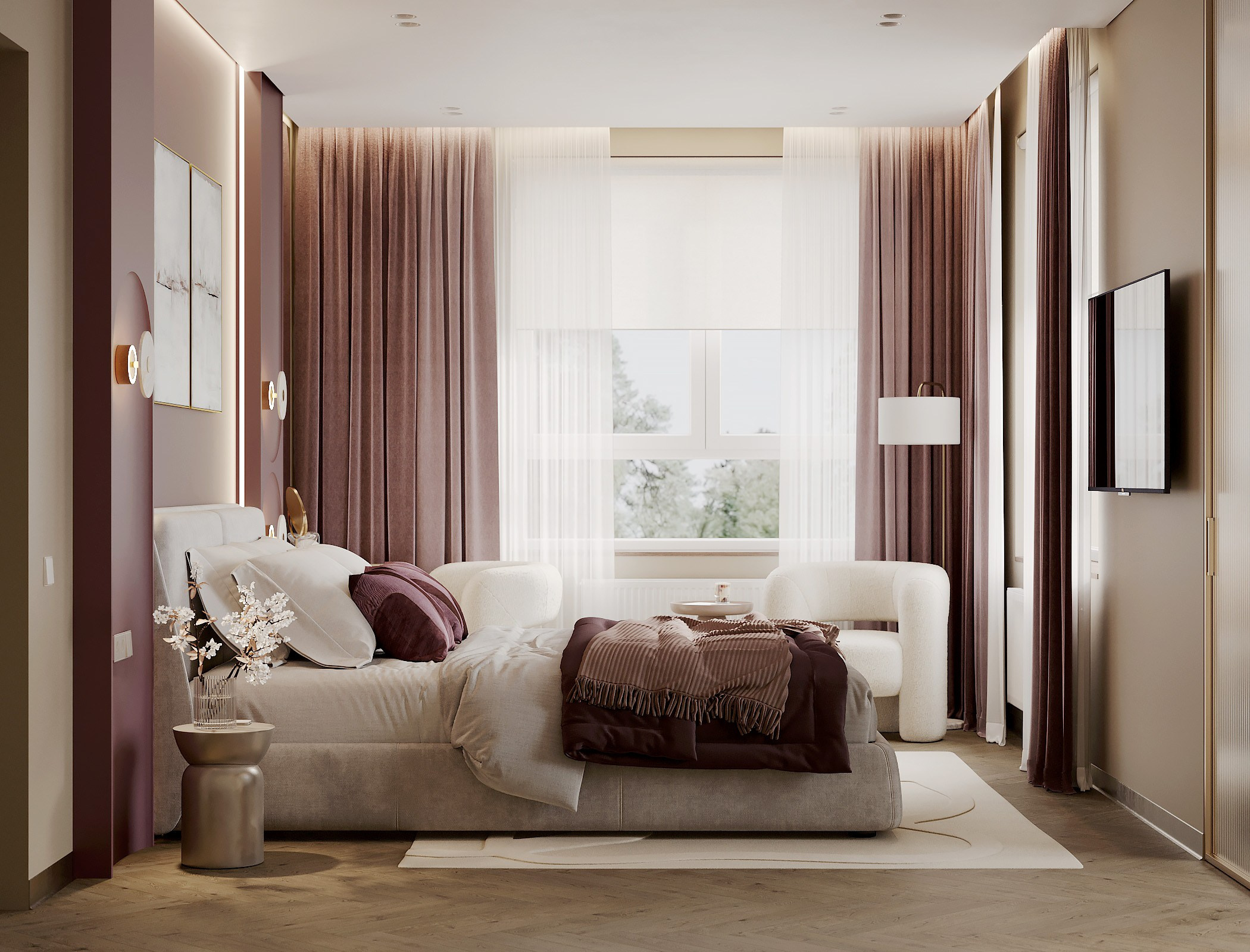 Квартира Тюмень. Https://pokorskaya-design.ru/