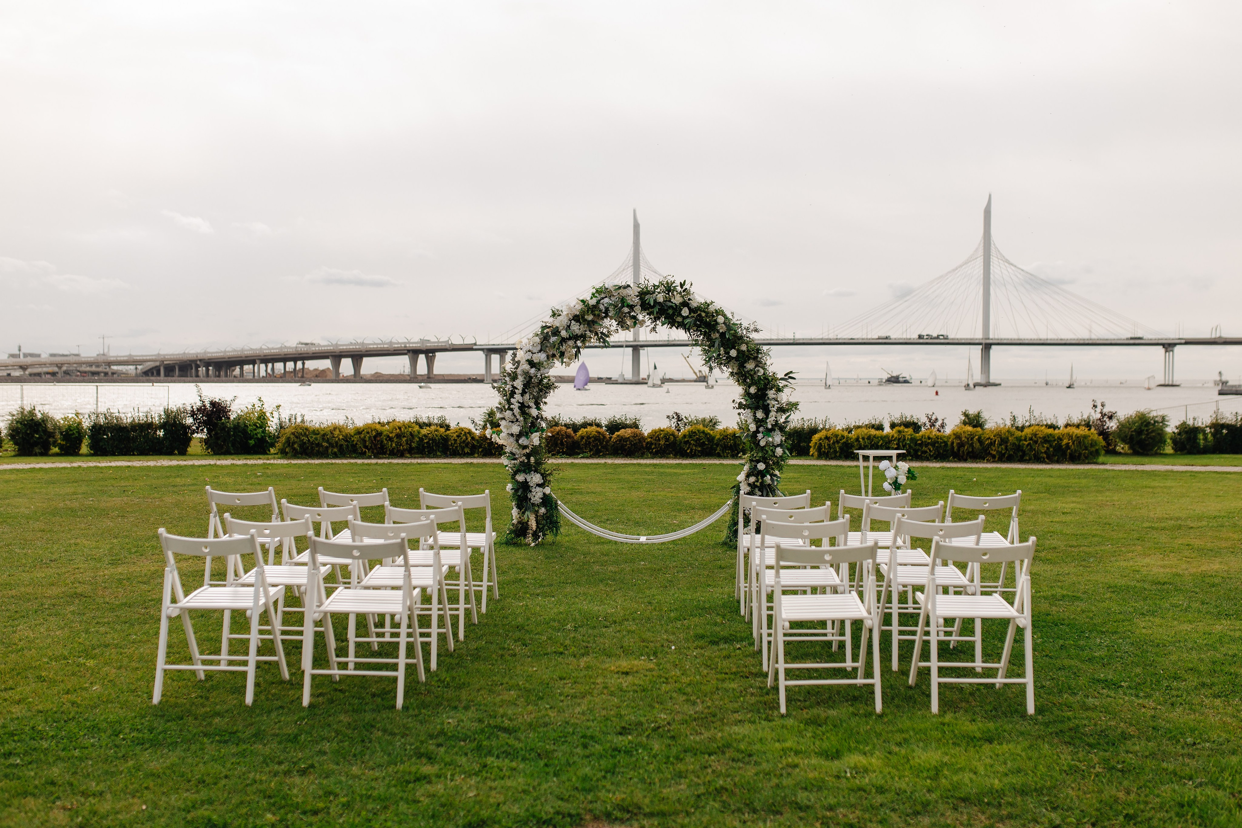 Церемония, ужин и потрясающий закат / 2023. Фотограф СПб