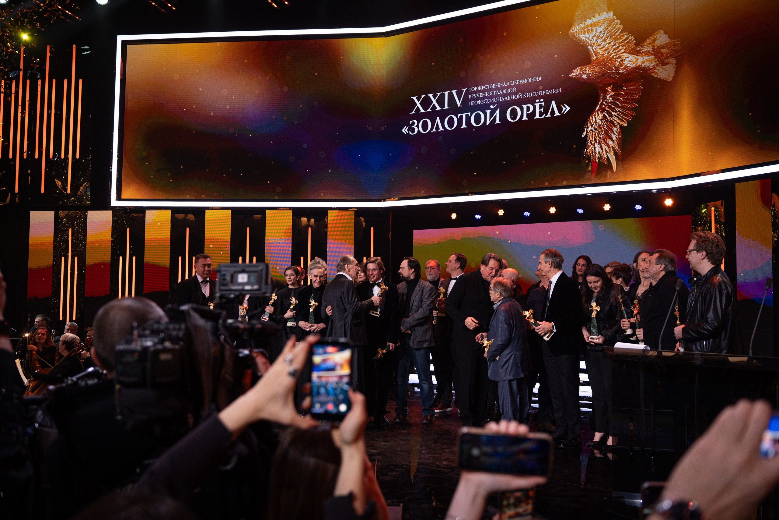 Кинопремия: Золотой орёл 2025. Илья Варин — Фотограф Москва, Тверь